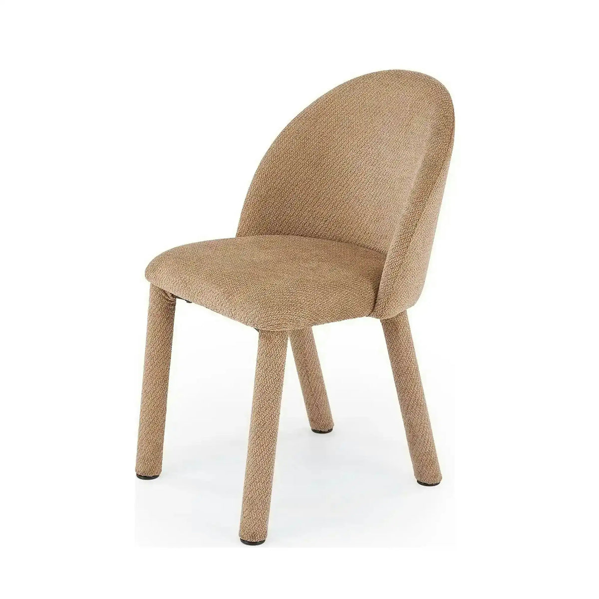 Scaun K598, stofa maro, 51x56x83 cm