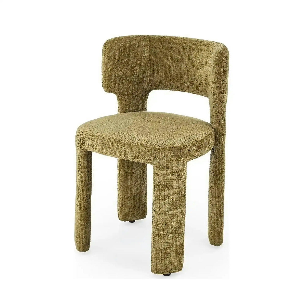 Scaun K600, stofa verde olive, 55x53x80 cm