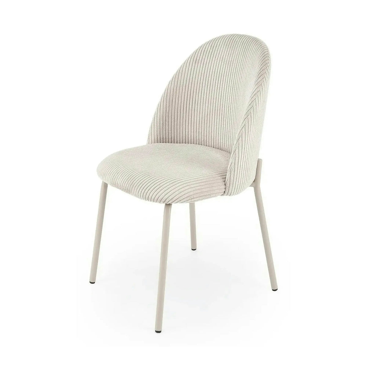 Scaun K606 gri deschis/casmir, stofa/metal, 50x53x87 cm