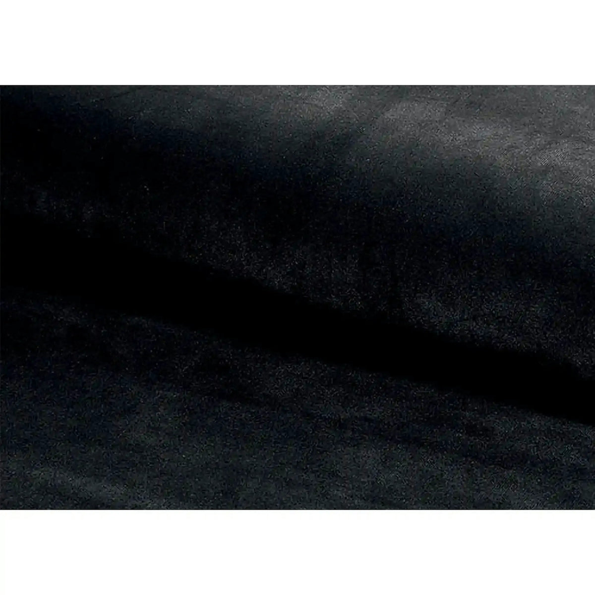 Scaun KAYLA, negru, stofa catifelata/metal, 49x46x84 cm
