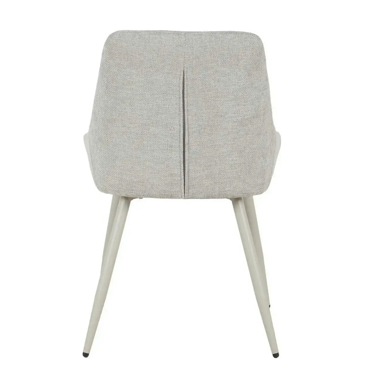 Scaun KENT, grej/gri deschis, stofa clasica/metal, 50x60x84 cm