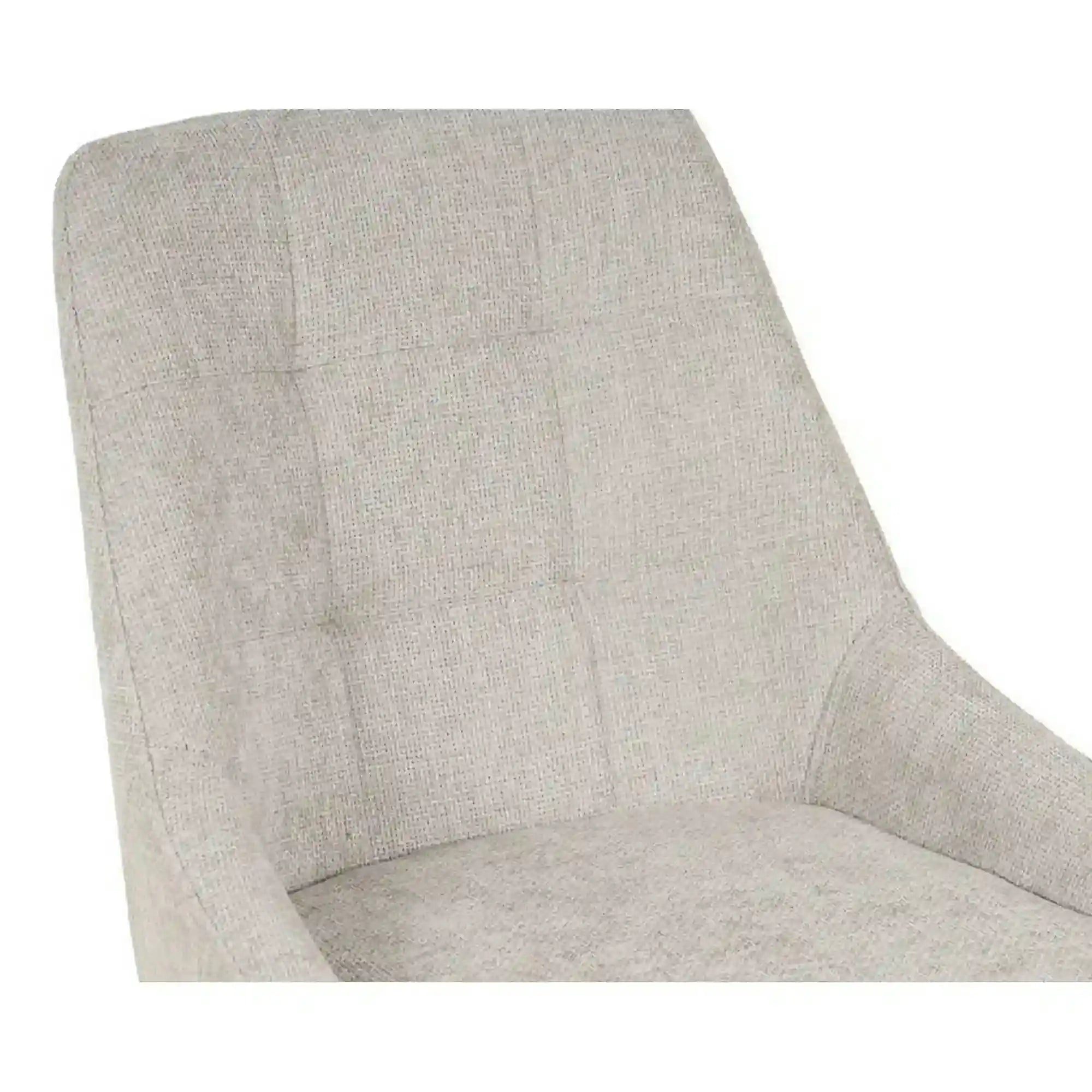 Scaun KENT, grej/negru, stofa clasica/metal, 50x60x84 cm