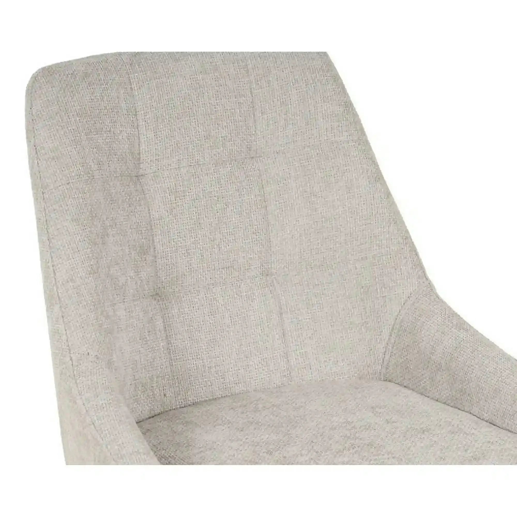 Scaun KENT, grej/negru, stofa clasica/metal, 50x60x84 cm
