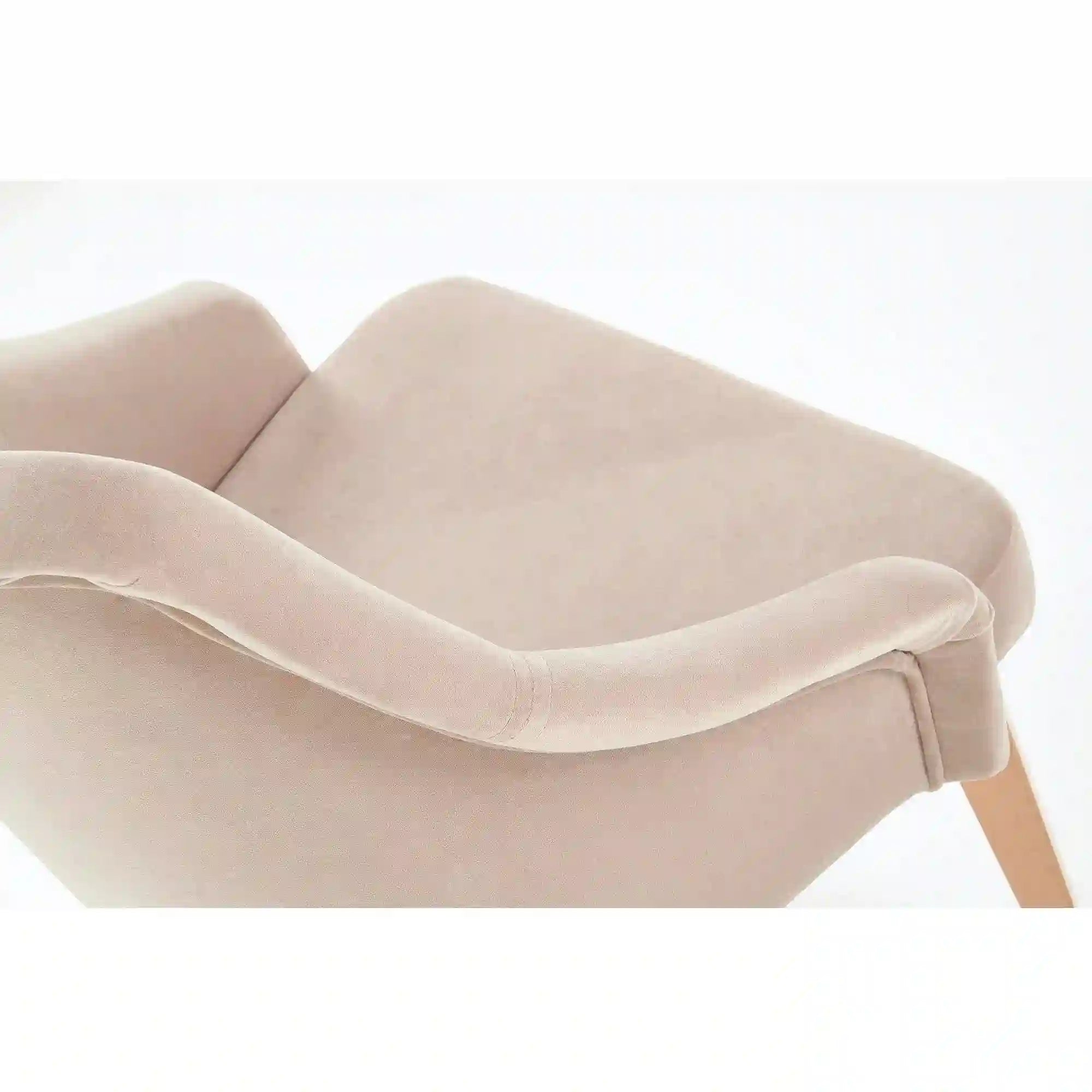 Scaun living Toledo 2, bej, 57X56X86 CM