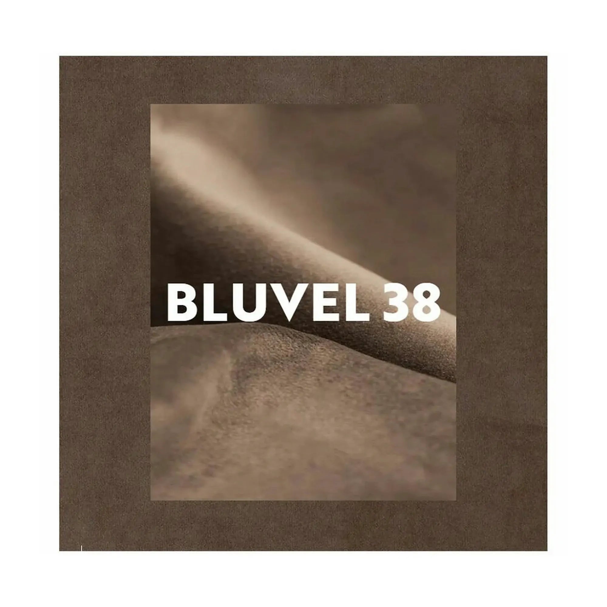 Scaun MIKE, cappuccino - Bluvel 38/negru, stofa catifelata/metal, 48x56x86 cm