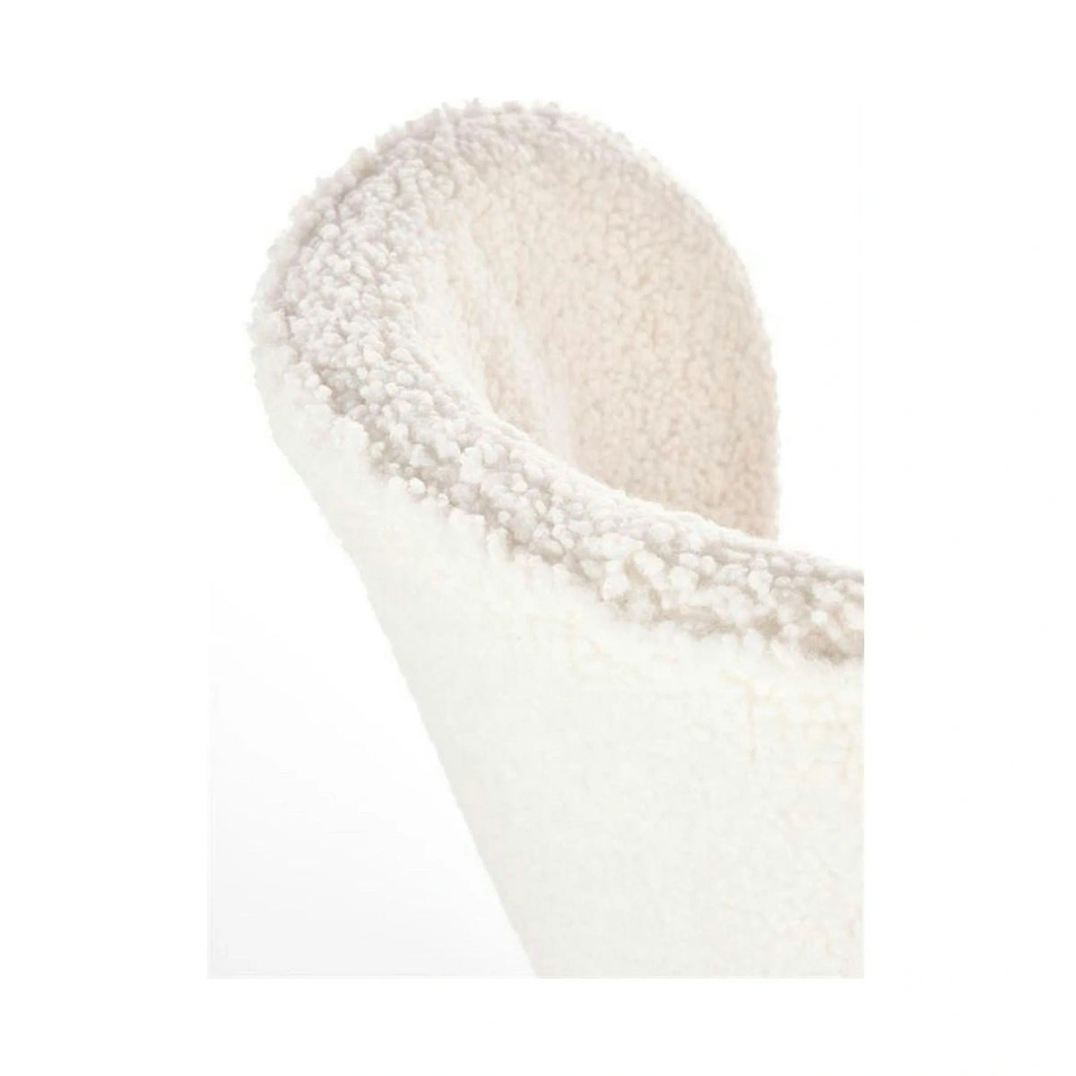 Scaun modern dining K474, stofa blana crem, 54x64x80 cm