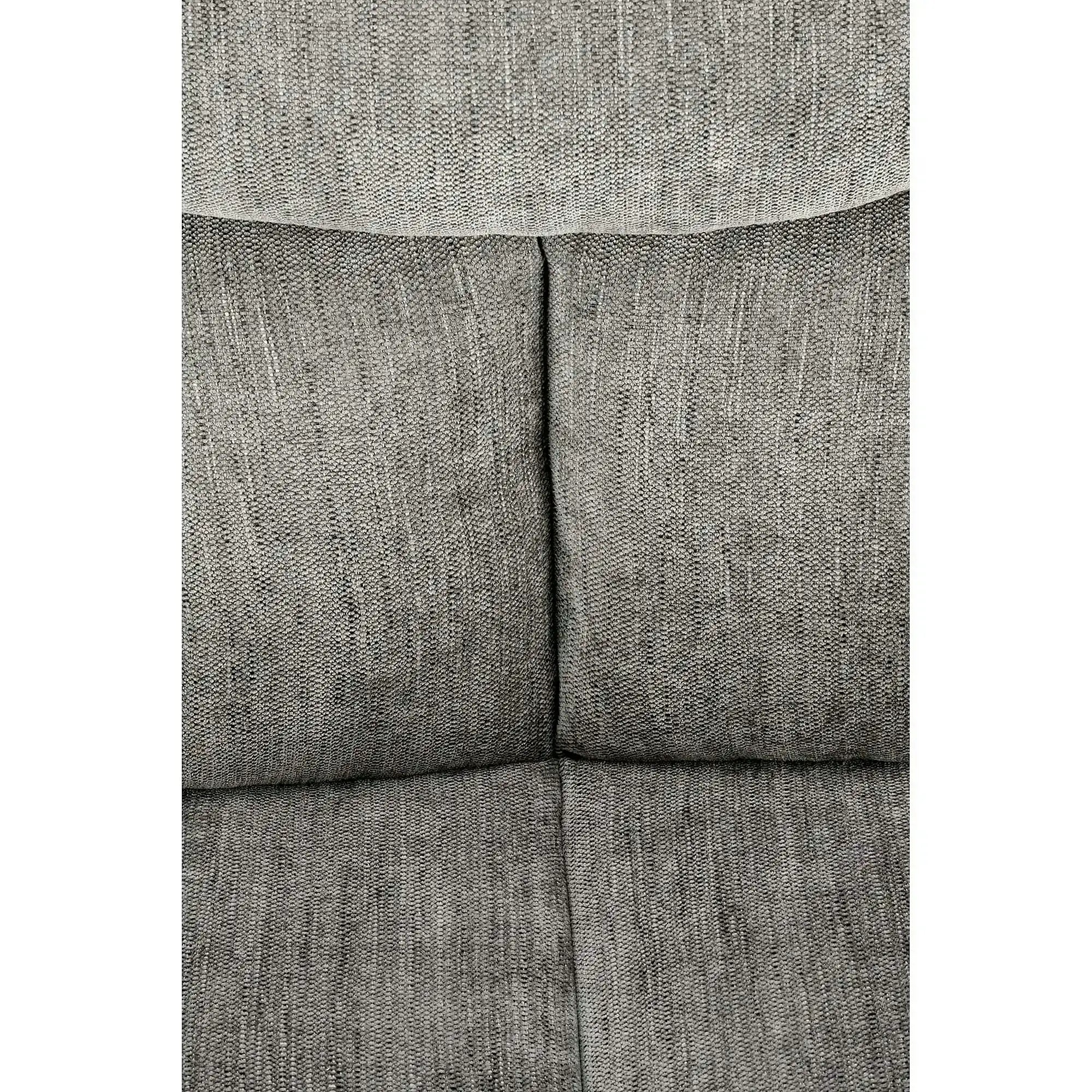 Scaun pentru living K495, gri/negru, stofa clasica/metal, rotativ, 60x65x87 cm