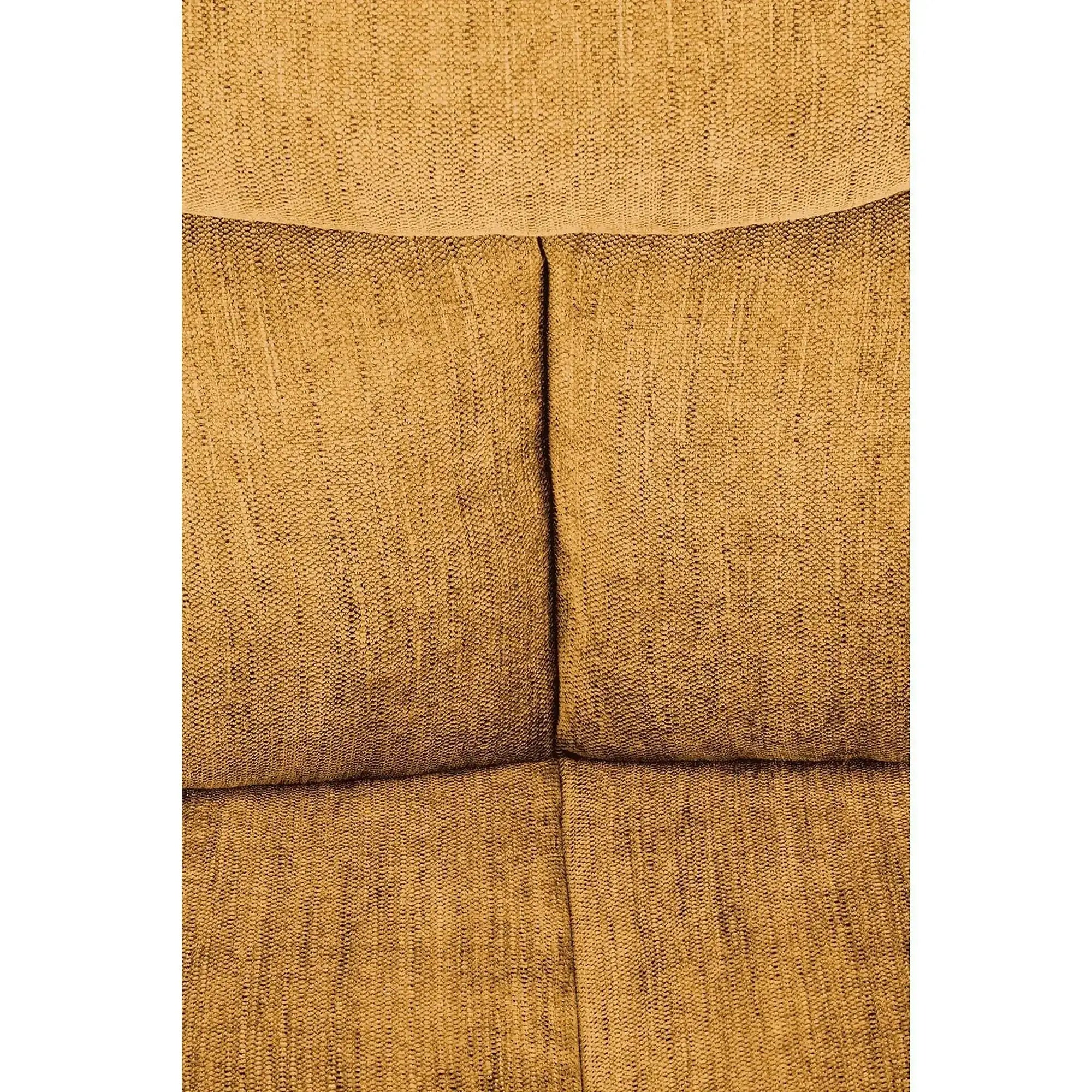 Scaun pentru living rotativ K495, galben/negru, stofa clasica/metal, 60x65x87 cm