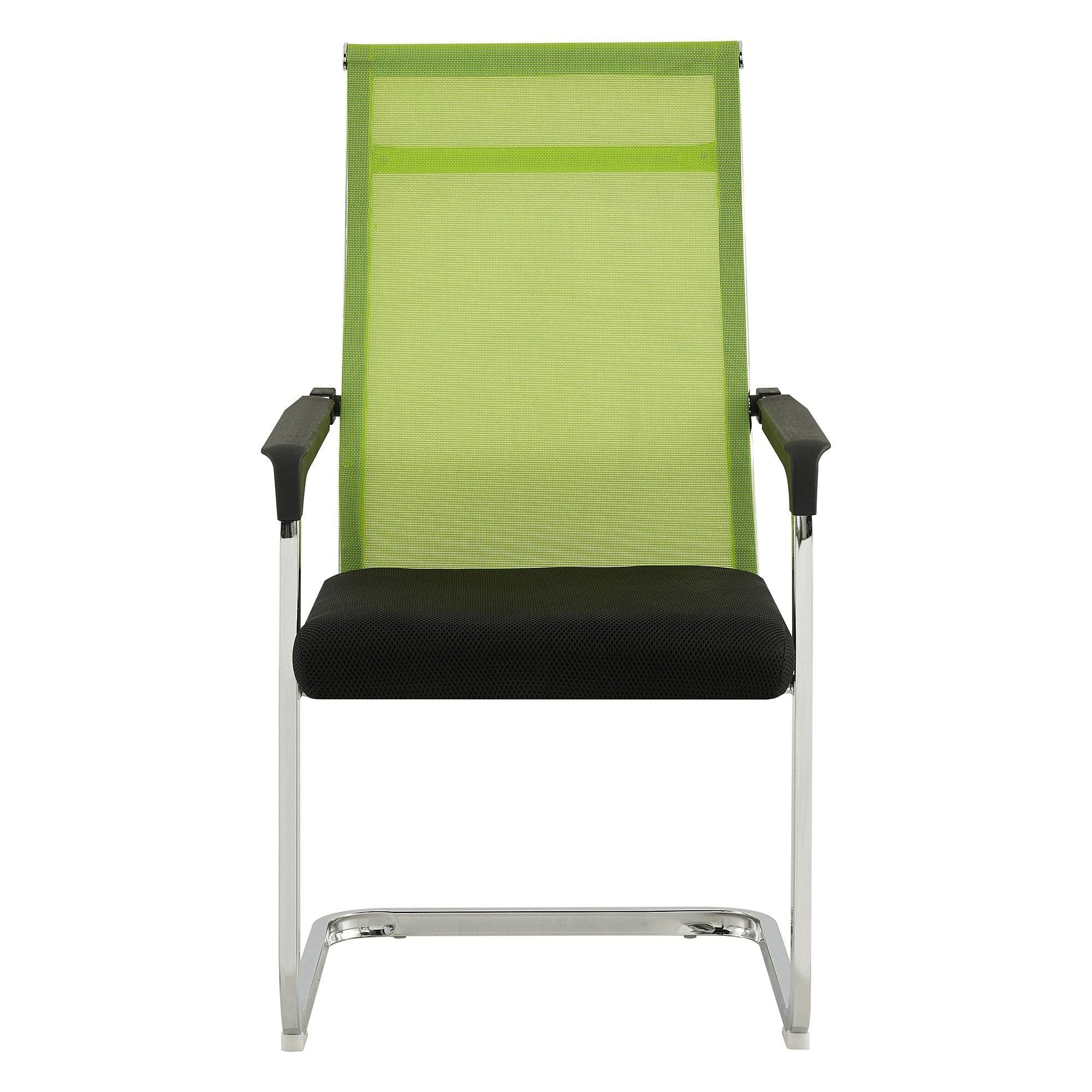 Scaun RIMALA NEW, verde/negru, plasa/metal, 57x64x101 cm