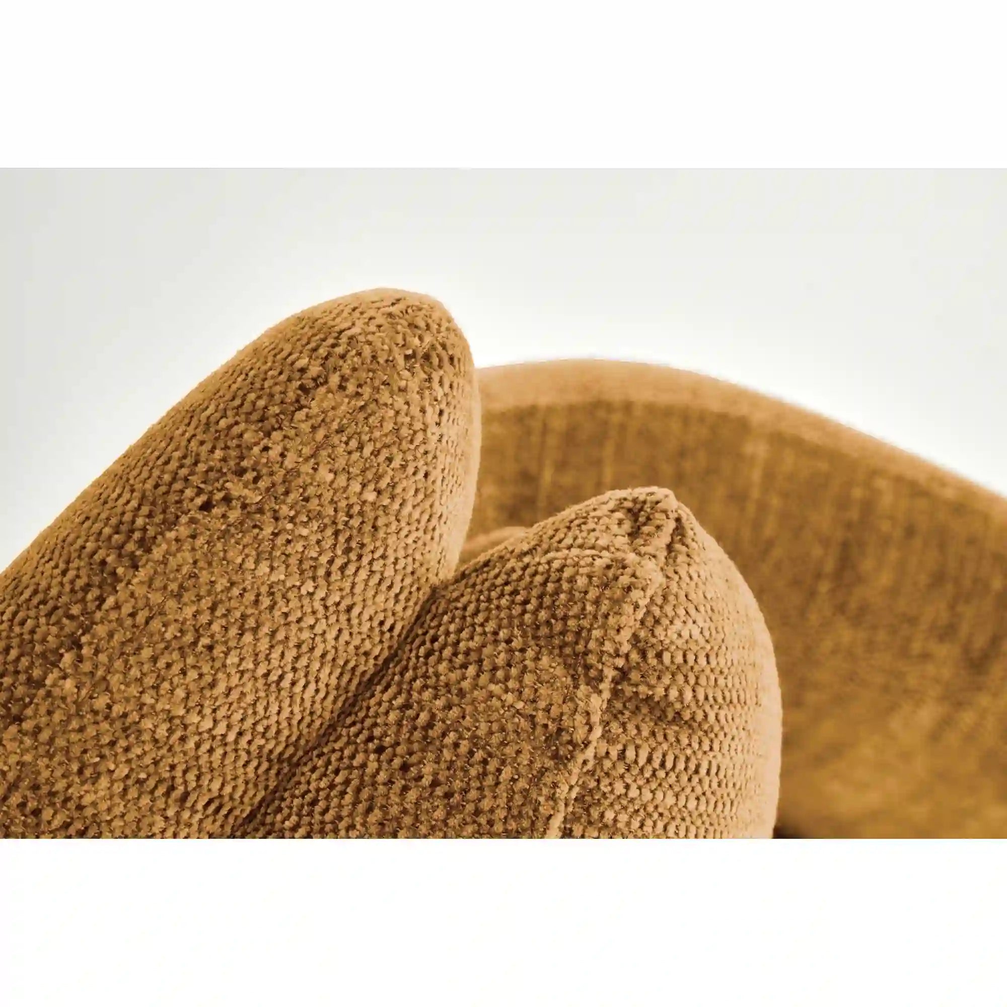 Scaun rotativ K495, galben/negru, stofa clasica/metal, 60x65x87 cm