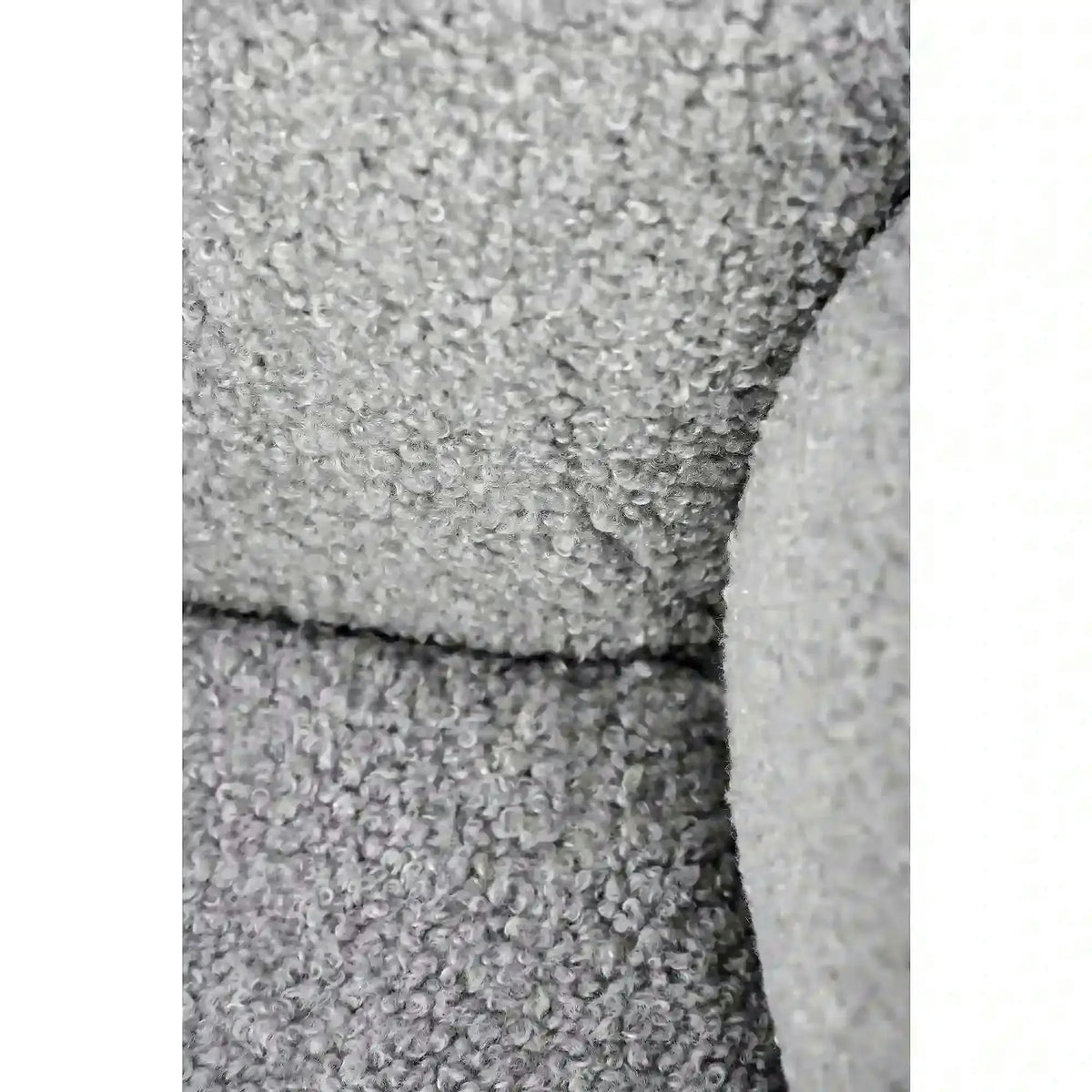 Scaun rotativ K498, gri, stofa/metal, 64x63x90 cm