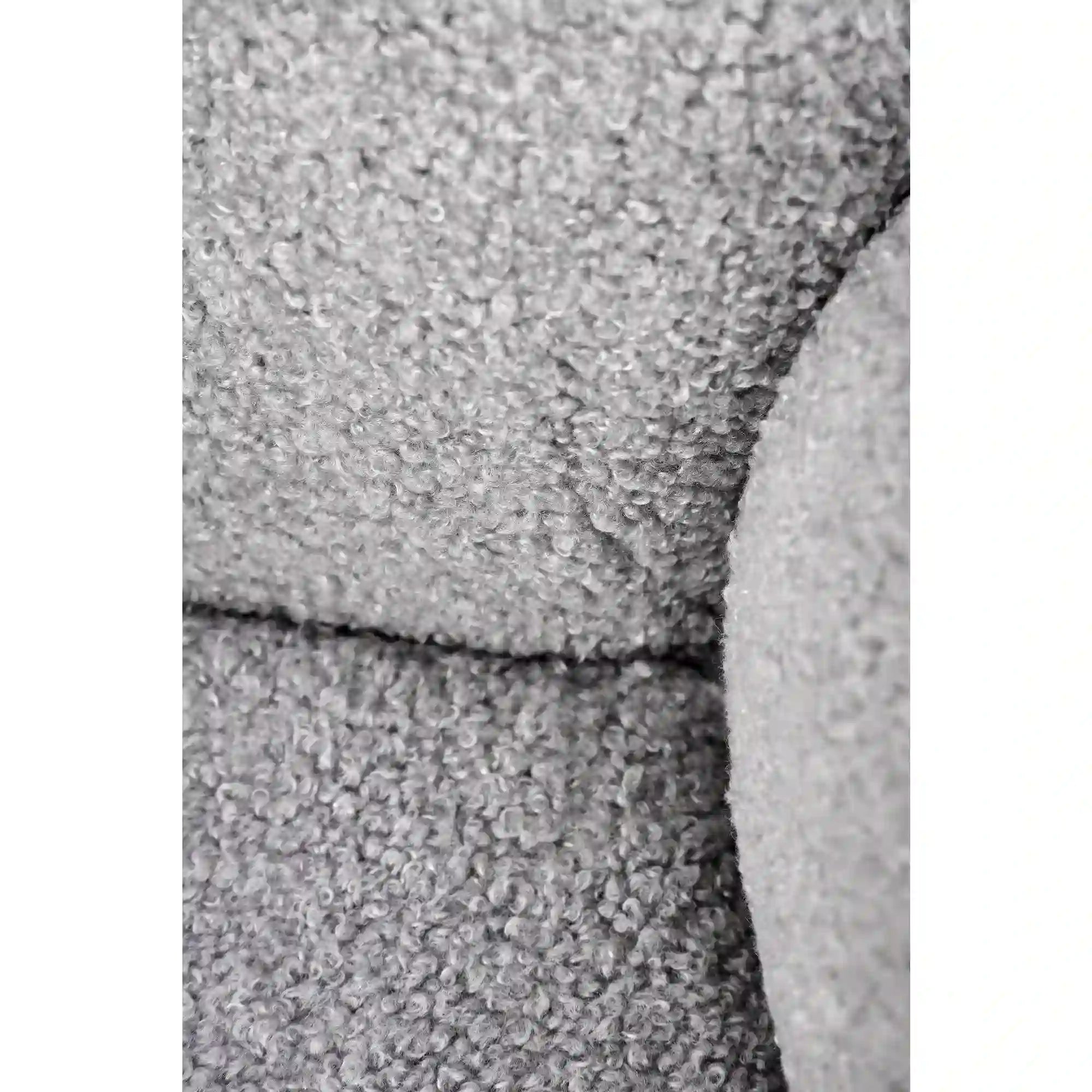 Scaun rotativ K498, gri, stofa/metal, 64x63x90 cm