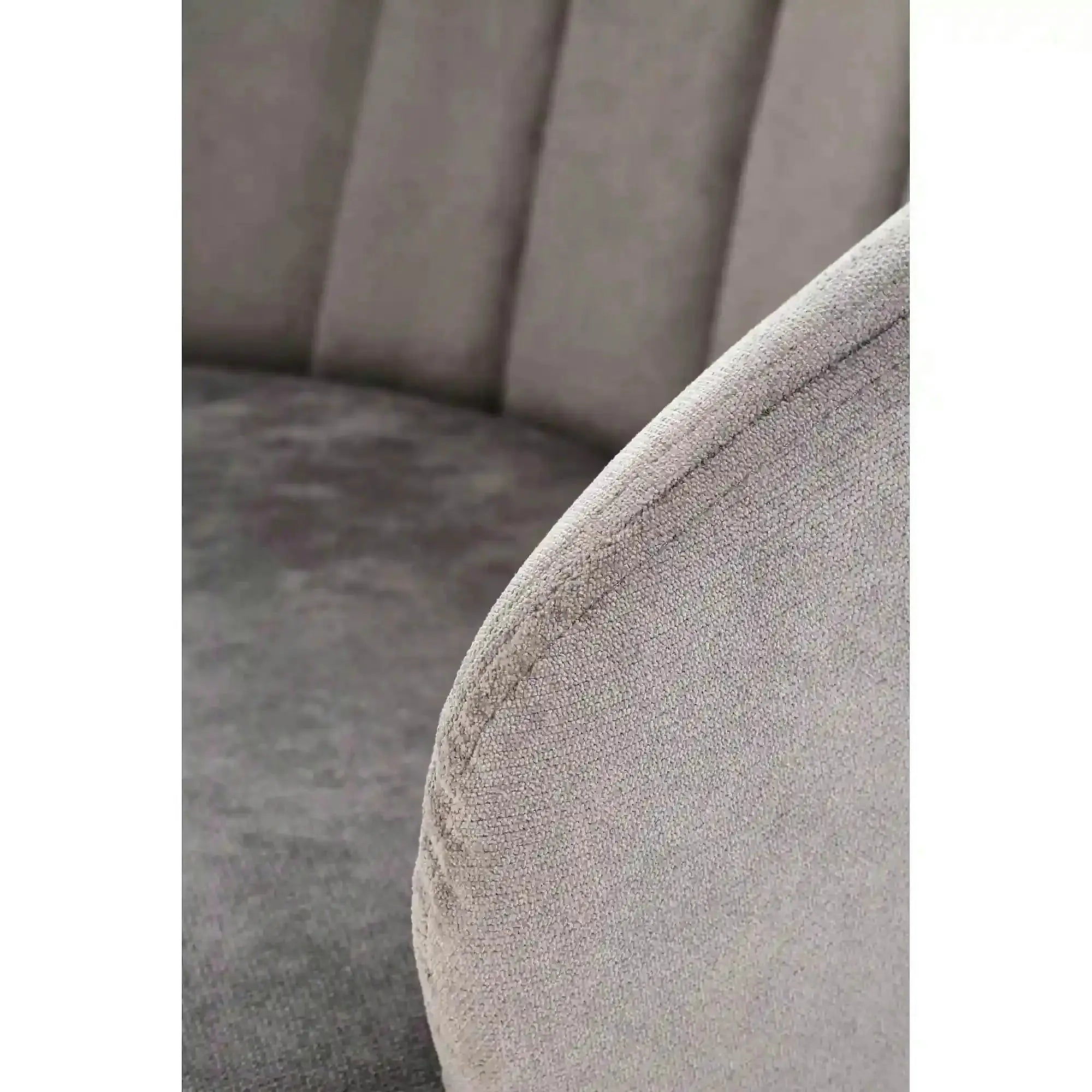 Scaun rotativ K533, gri/negru, stofa clasica/metal, 57x60x80 cm