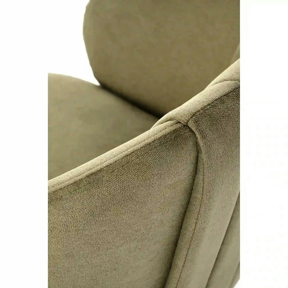 Scaun rotativ K533, verde/negru, stofa clasica/metal, 57x60x80 cm