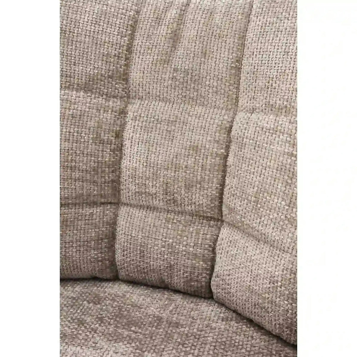 Scaun rotativ K540, bej/negru, stofa/metal, 60x63x89 cm