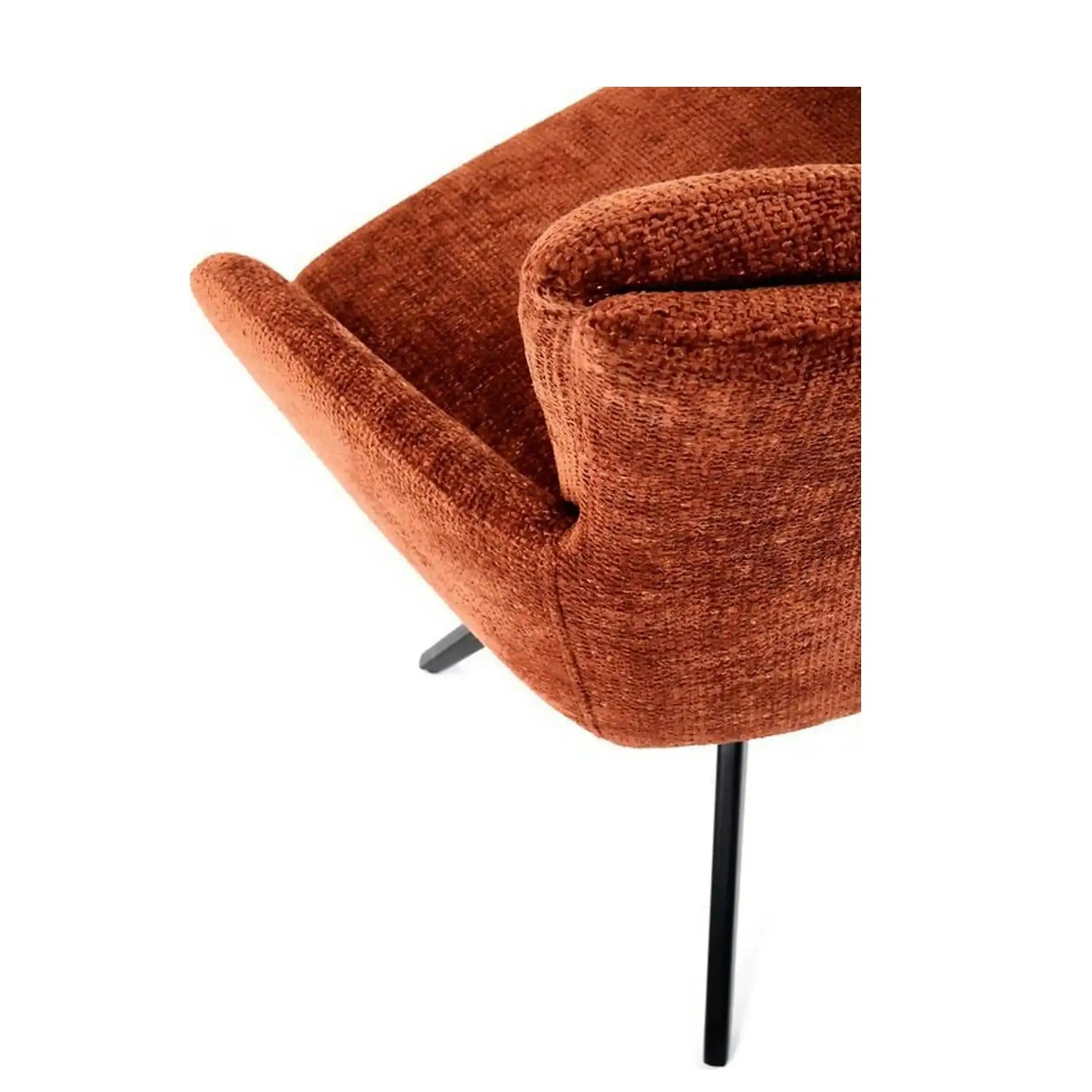 Scaun rotativ K540, scortisoara/negru, stofa clasica/metal, 60x63x89 cm