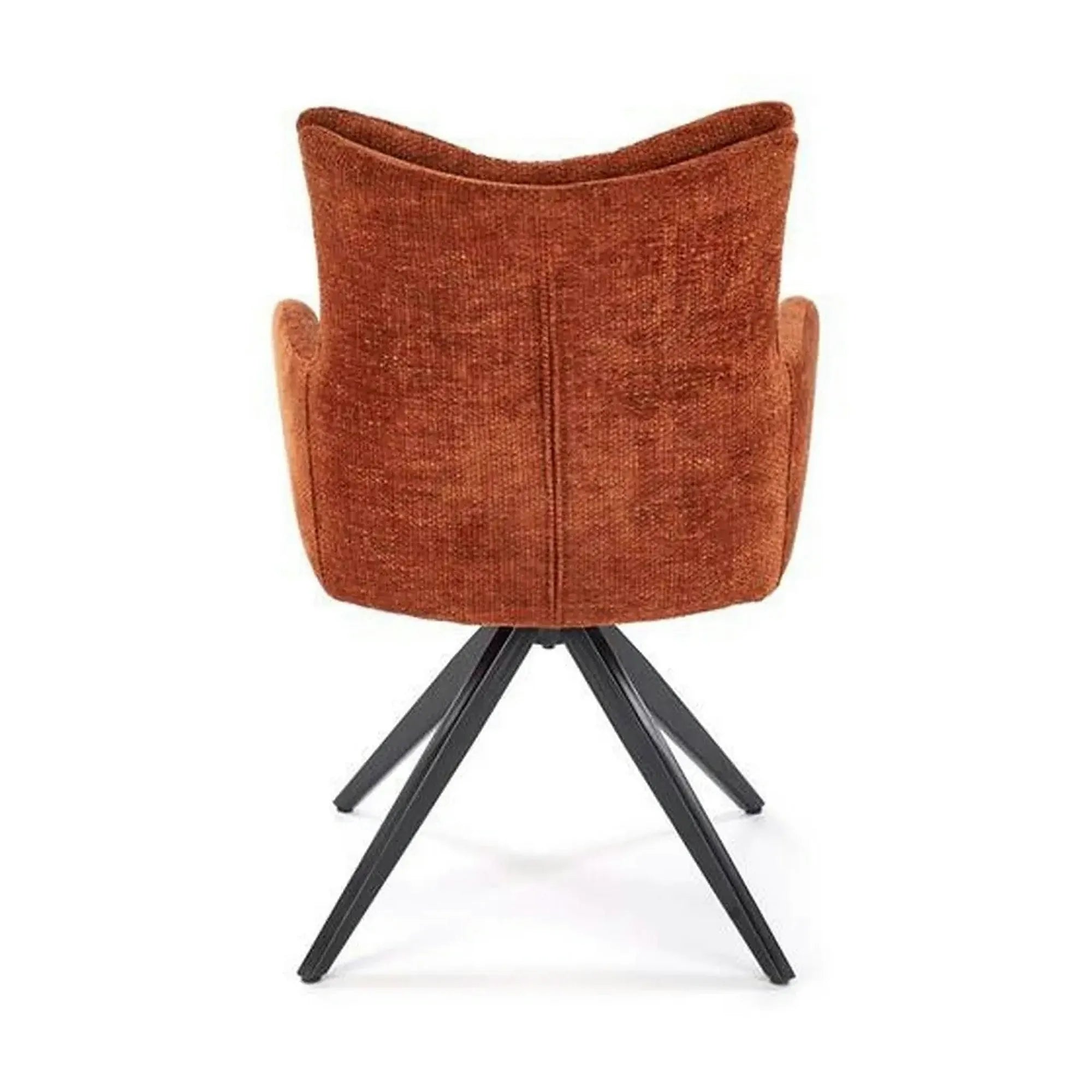 Scaun rotativ K540, scortisoara/negru, stofa/metal, 60x63x89 cm