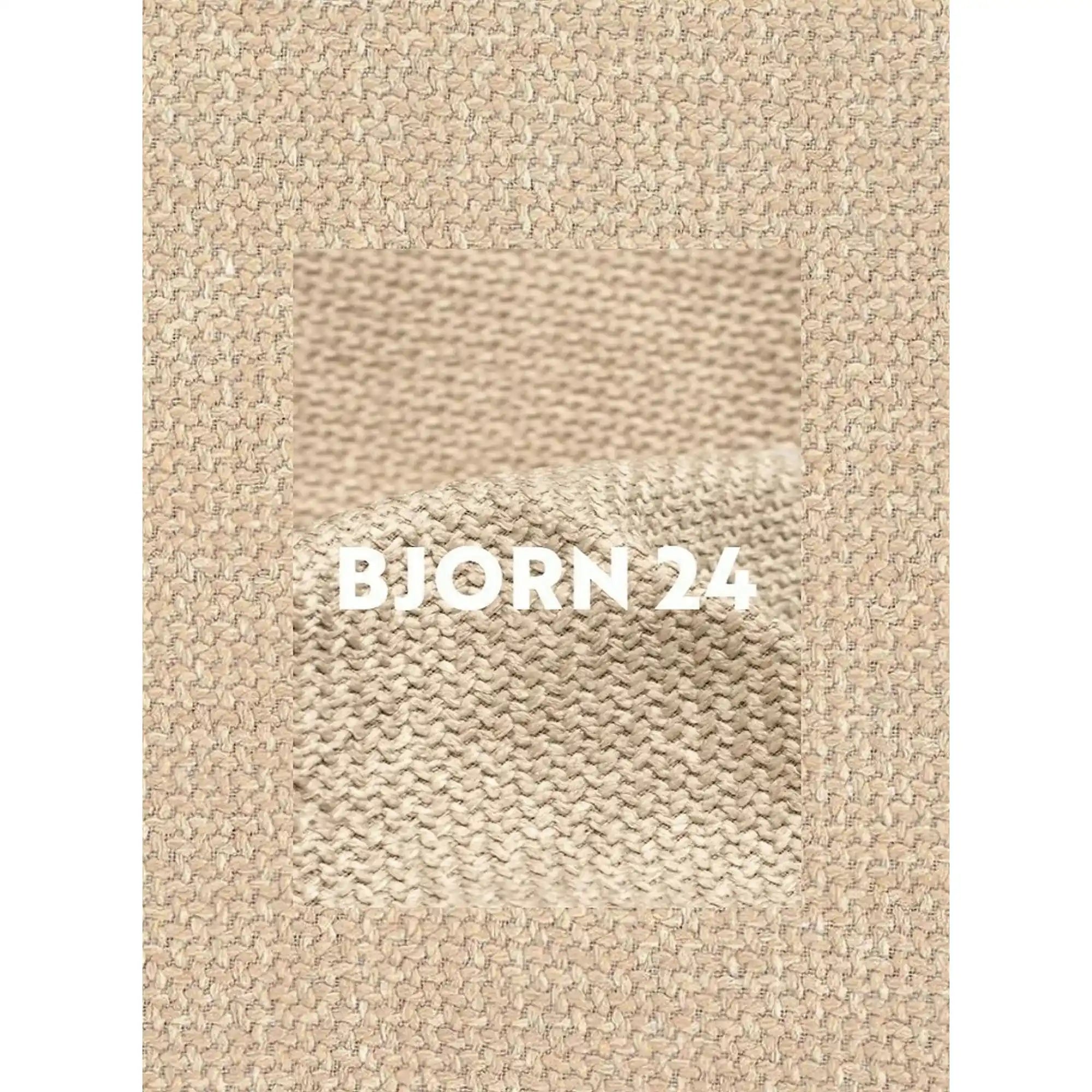 Scaun rotativ TELLO, bej deschis/negru, stofa clasica/metal, 54x46x84 cm