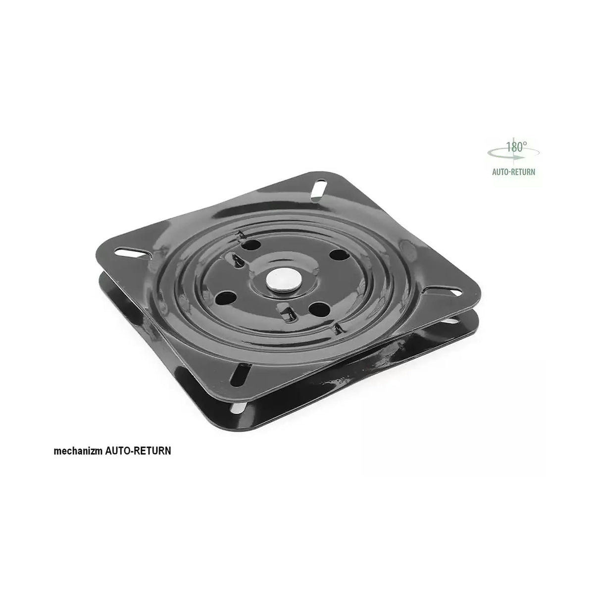 Scaun SERVIO, negru - Bluvel 19, stofa catifelata/metal, 55x58x88 cm