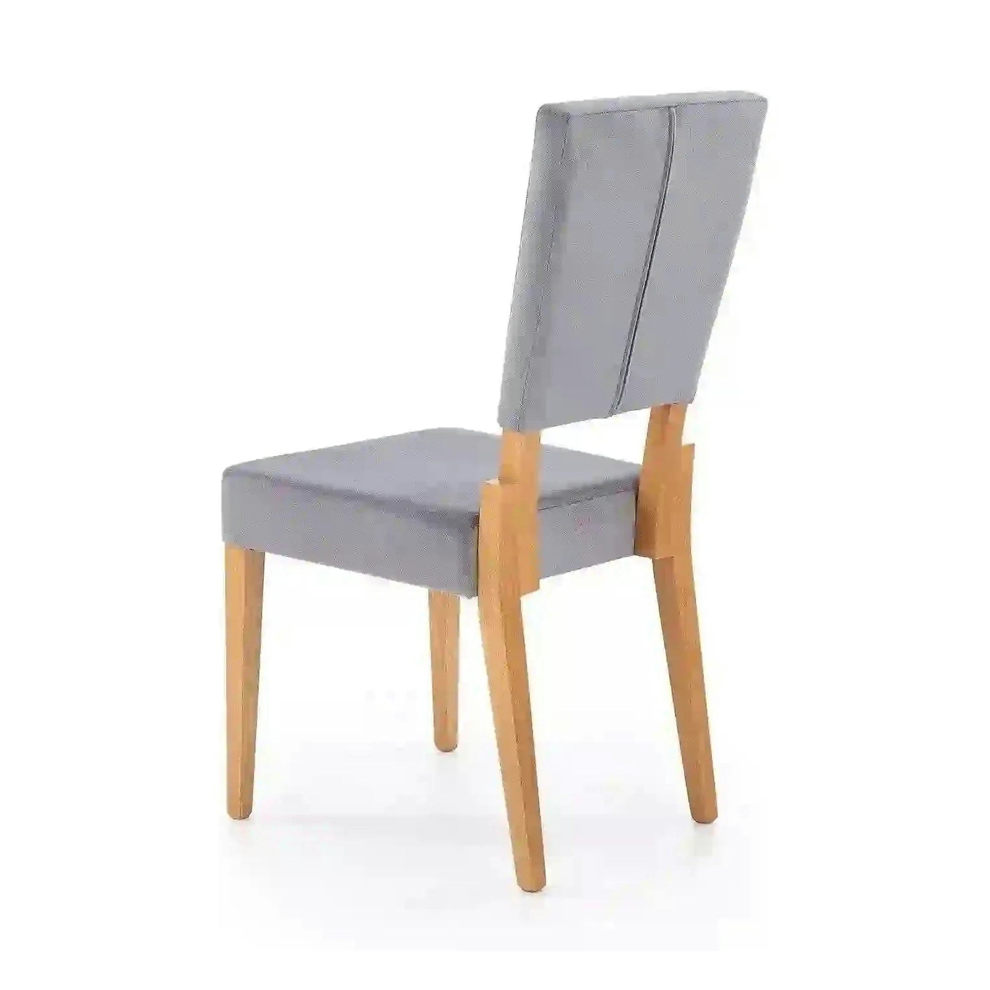 Scaun SORBUS, gri/stejar miere, stofa clasica, 44x57x95 cm