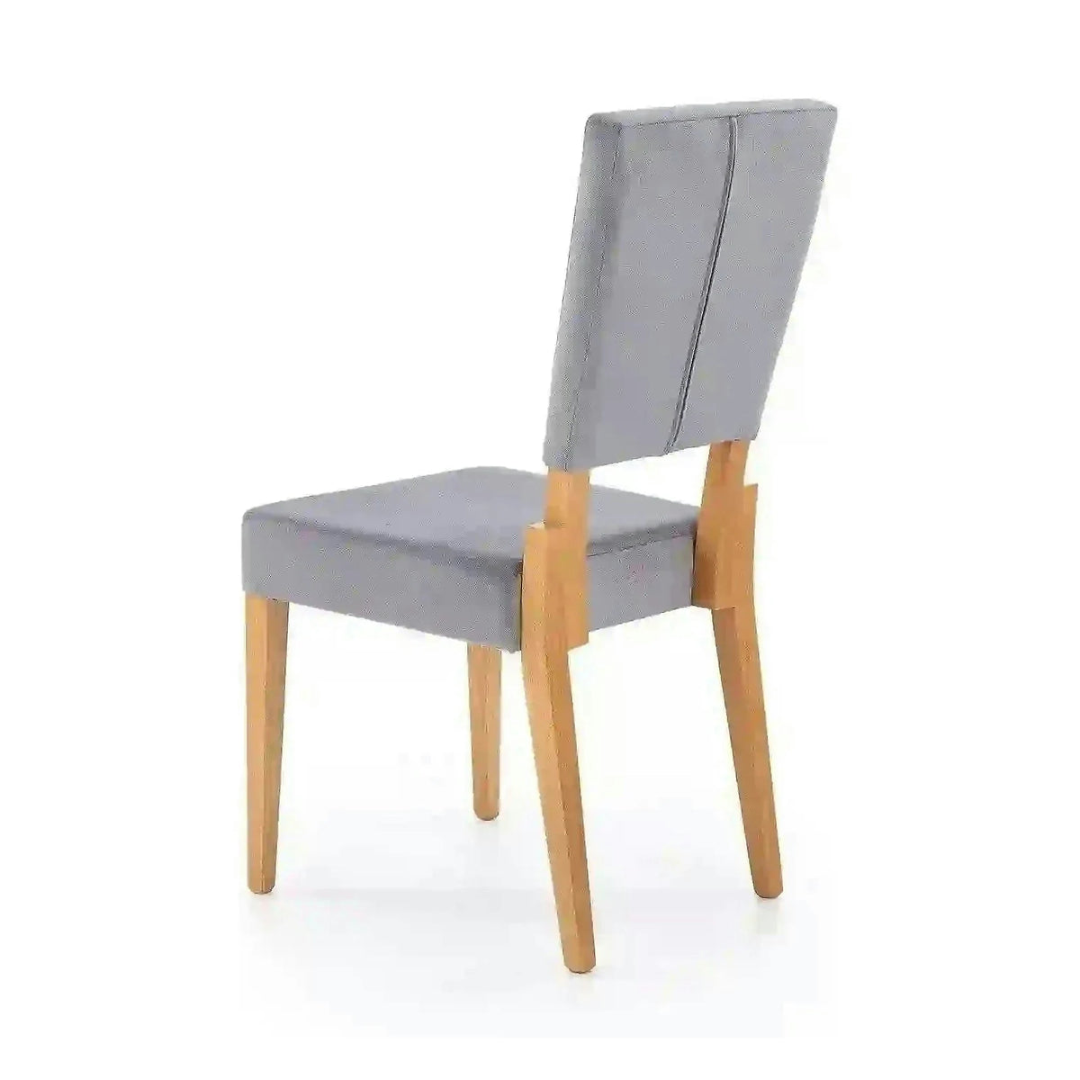 Scaun SORBUS, gri/stejar miere, stofa clasica, 44x57x95 cm