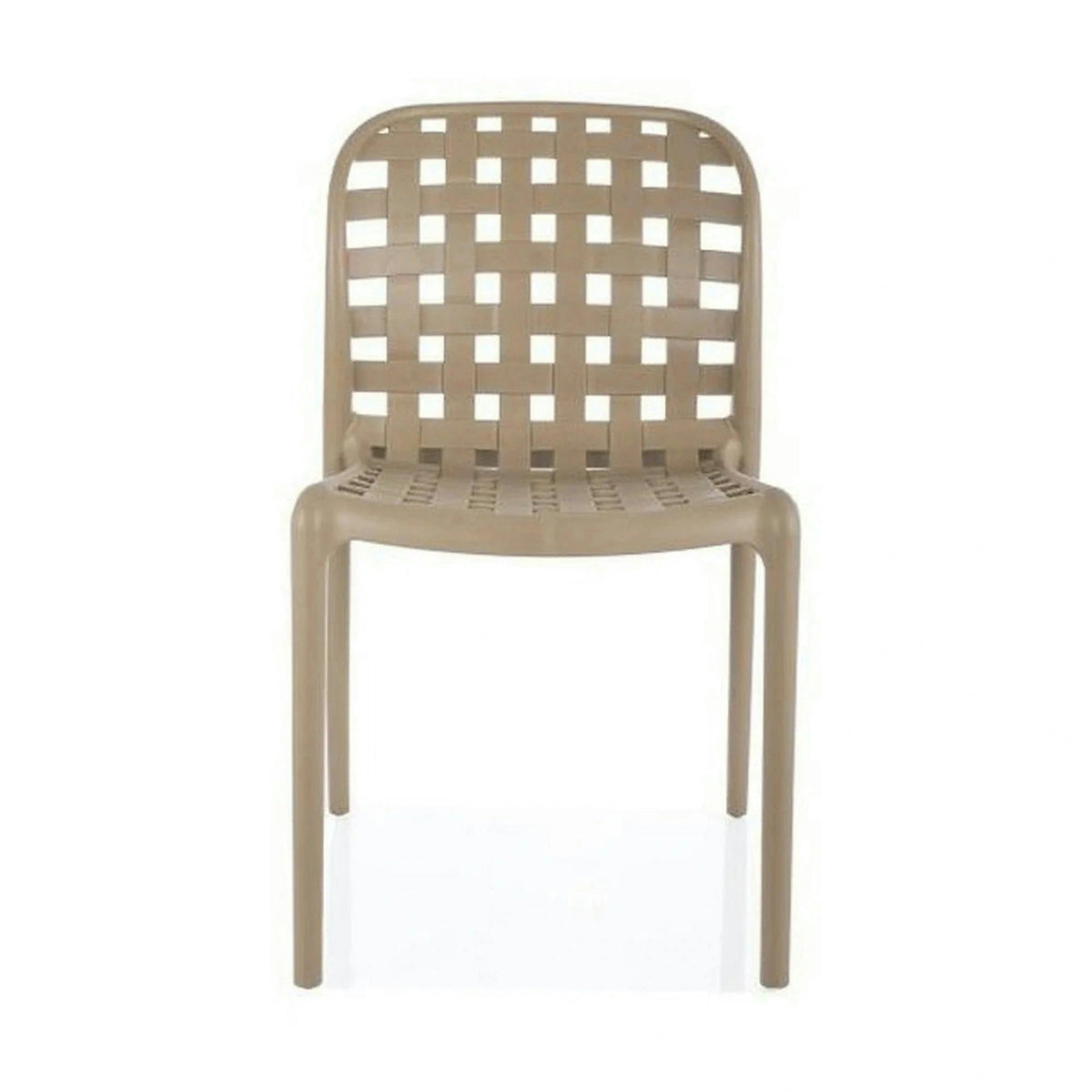 Scaun STRIP, bej, polipropilena, 46x42x83 cm