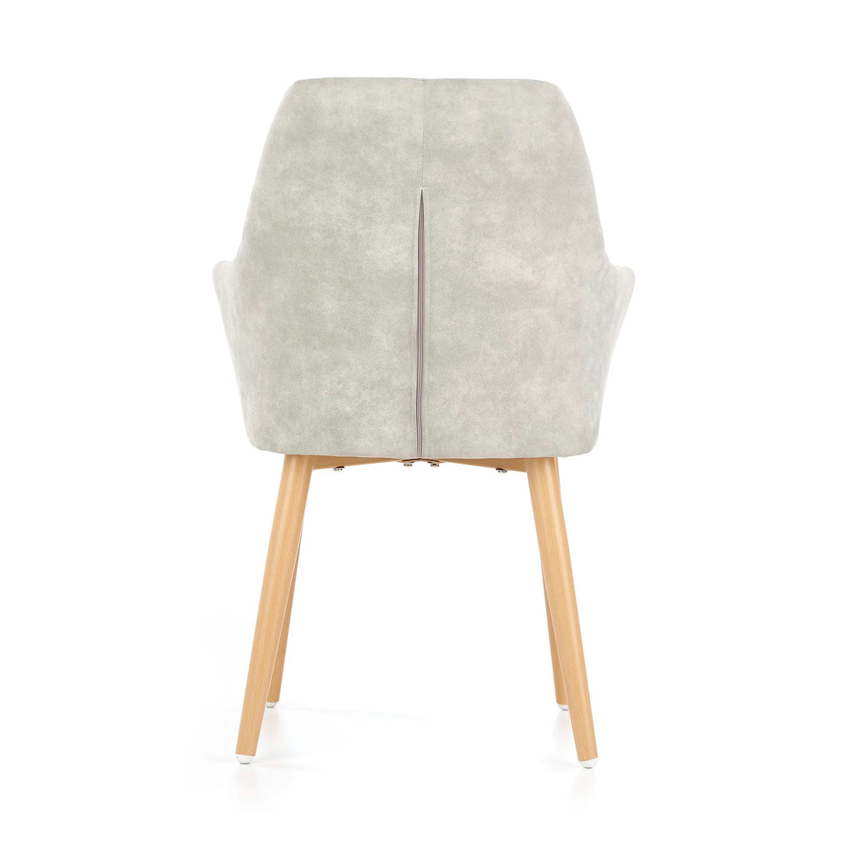 Scaun sufragerie K287, gri/stejar, 58x61x50 cm