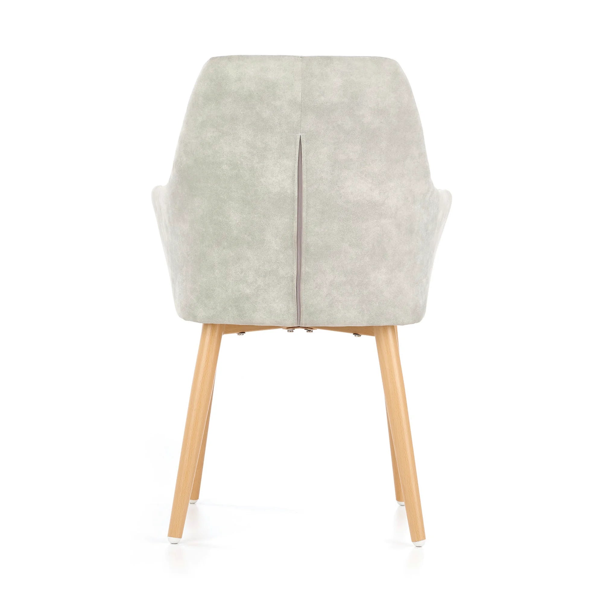 Scaun sufragerie K287, gri/stejar, 58x61x50 cm