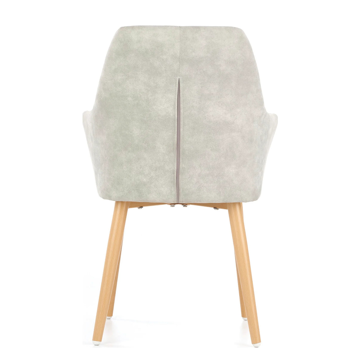 Scaun sufragerie K287, gri/stejar, 58x61x50 cm