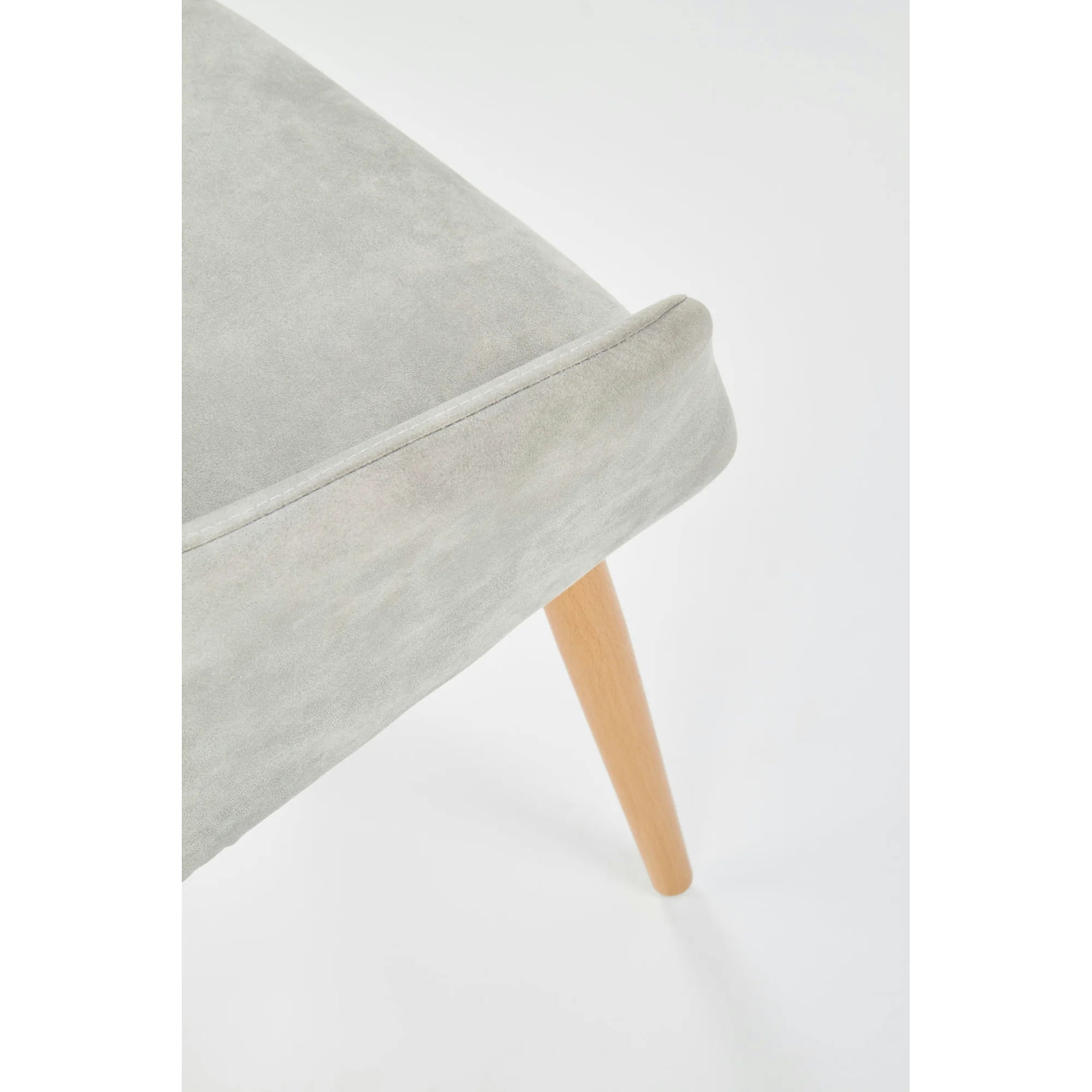Scaun sufragerie K287, gri/stejar, 58x61x50 cm