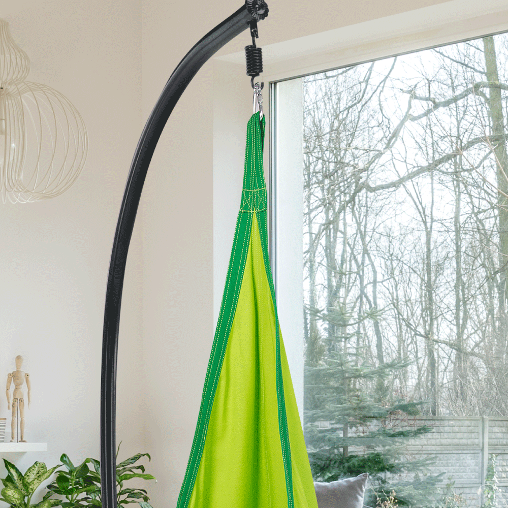 Balansoar gradina SIESTA TYP 1, verde, bumbac, 60x70x150 cm