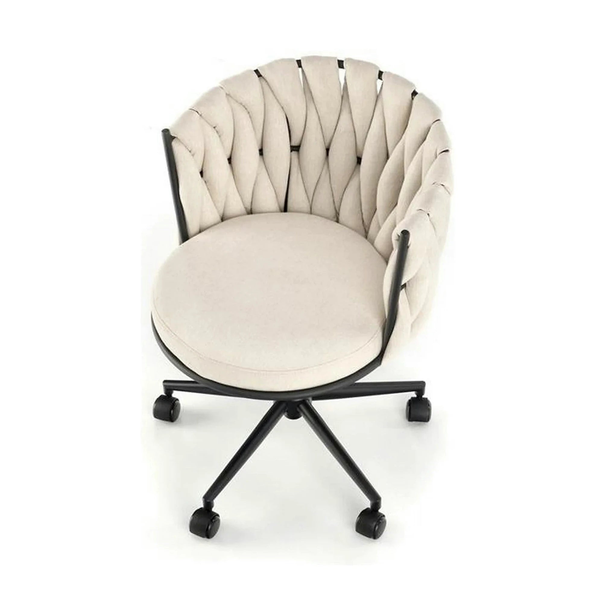 Scaun TALON, bej deschis, stofa, 55x60x75 cm
