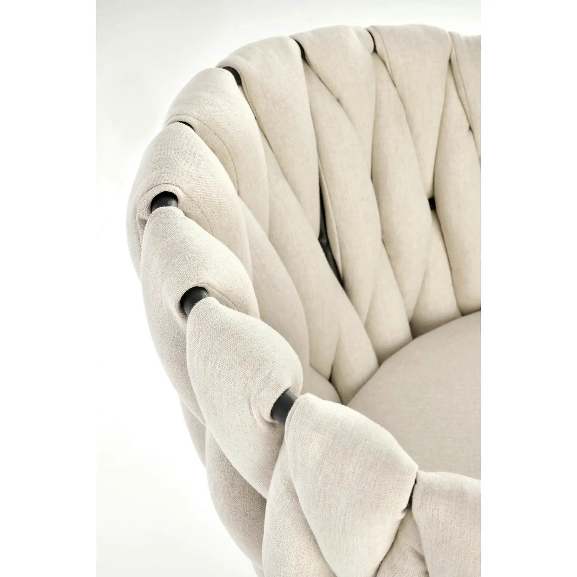 Scaun TALON, bej deschis, stofa, 55x60x75 cm