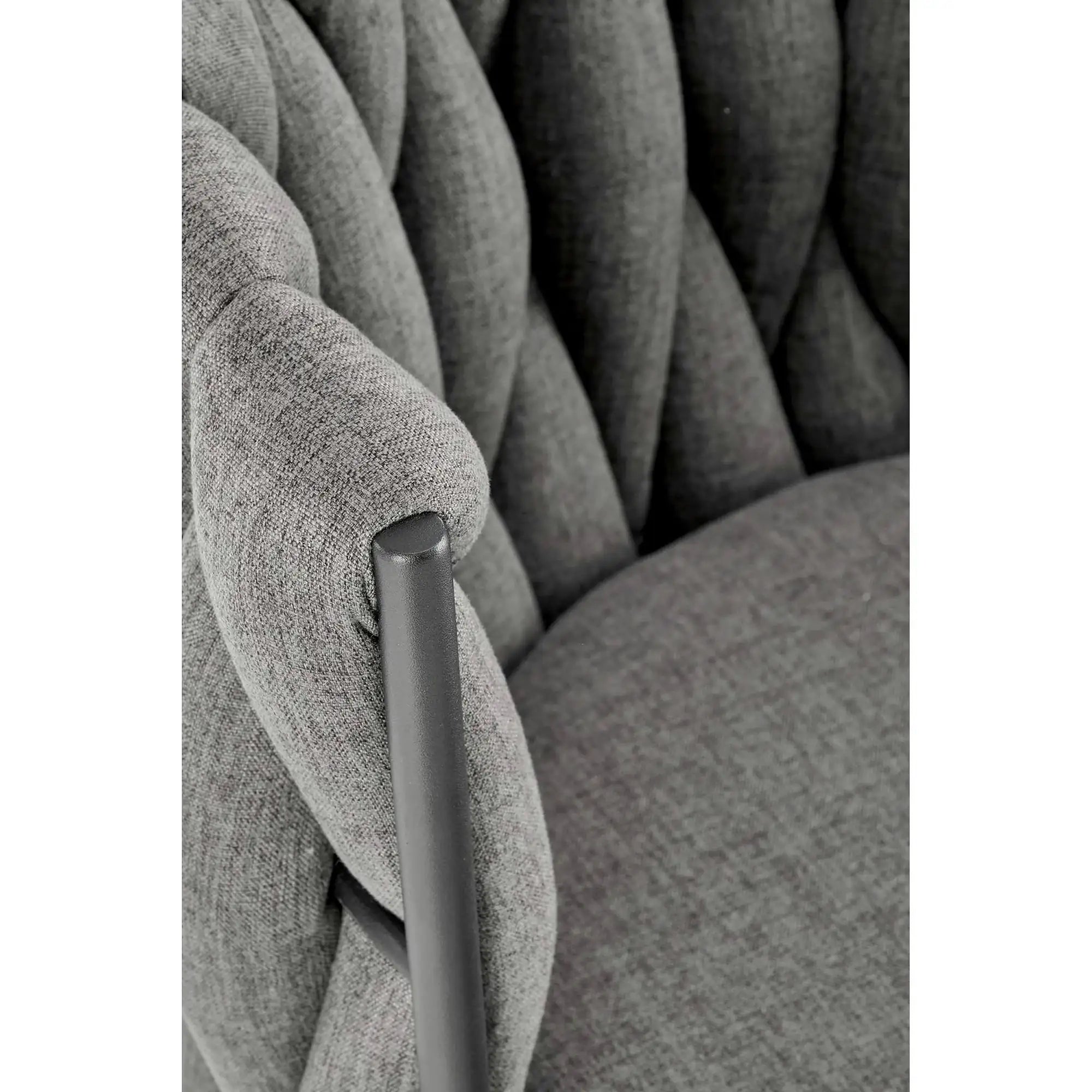 Scaun TALON, gri, stofa, 55x60x75 cm