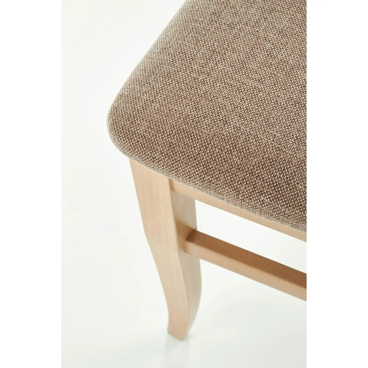 Scaun tapitat Citrone, gri/stejar sonoma, stofa clasica/lemn de fag, 44X43X96 CM