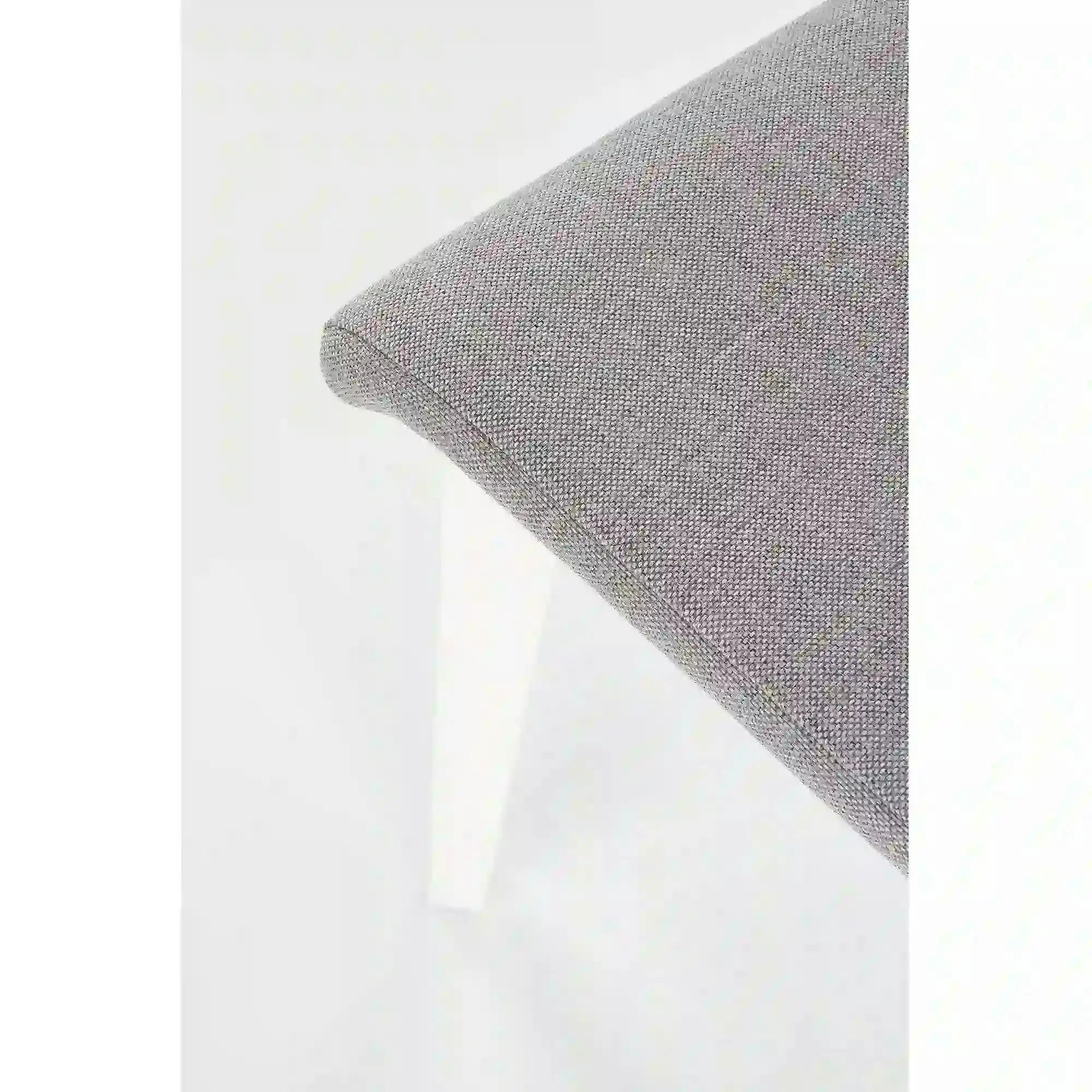 Scaun tapitat Focus, gri/alb, stofa clasica/lemn de fag, 45X61X94 CM