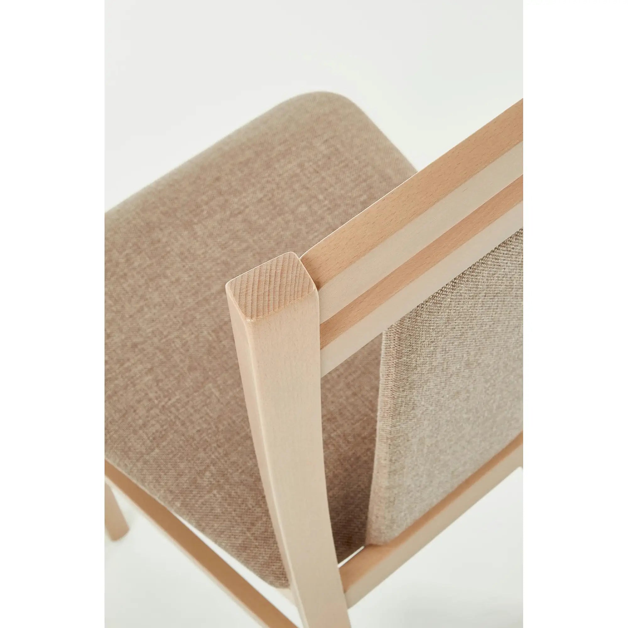 Scaun tapitat Hubert 8, gri, 45X51X90 CM