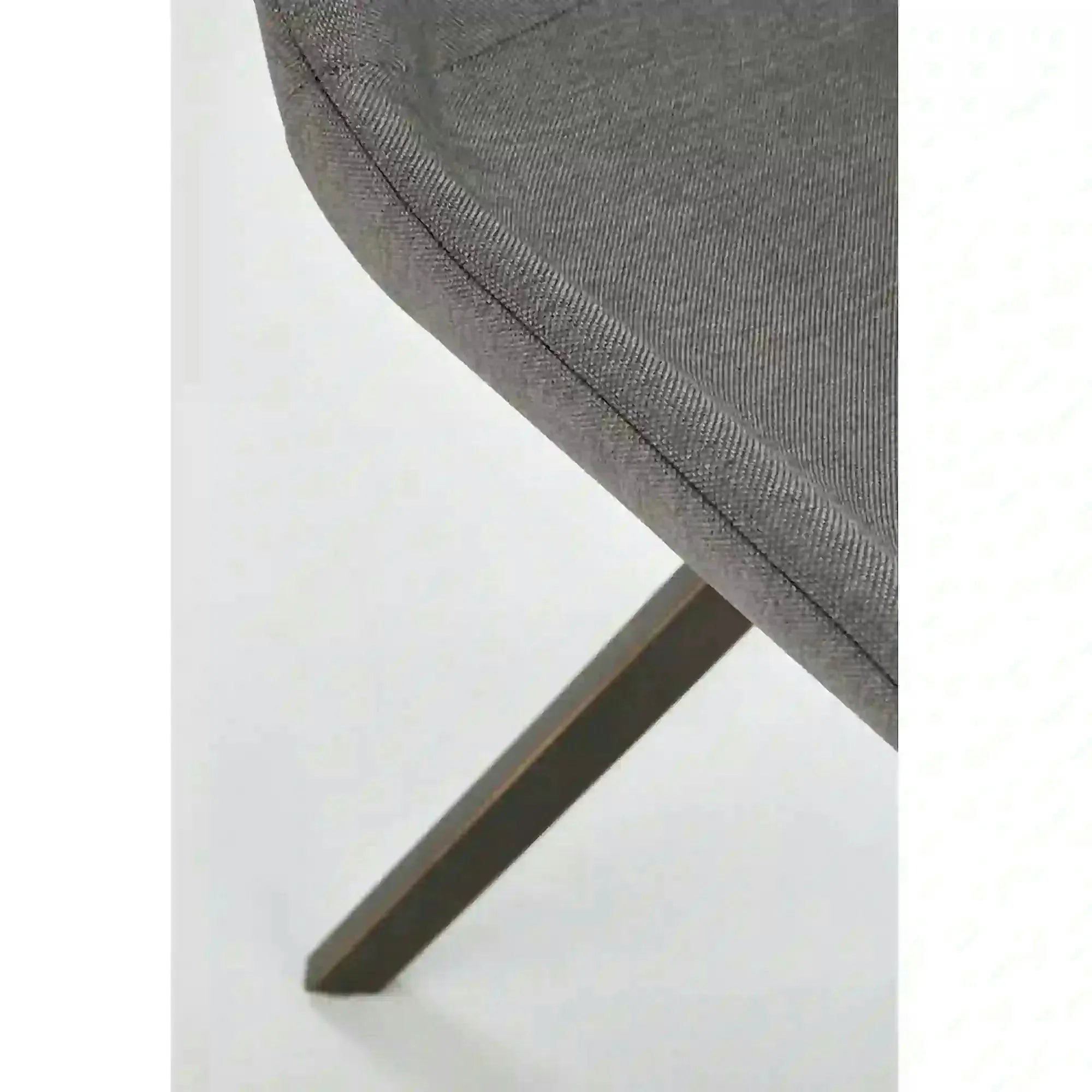 Scaun tapitat K290, gri/auriu antic, stofa clasica/metal, 56X59X86 CM