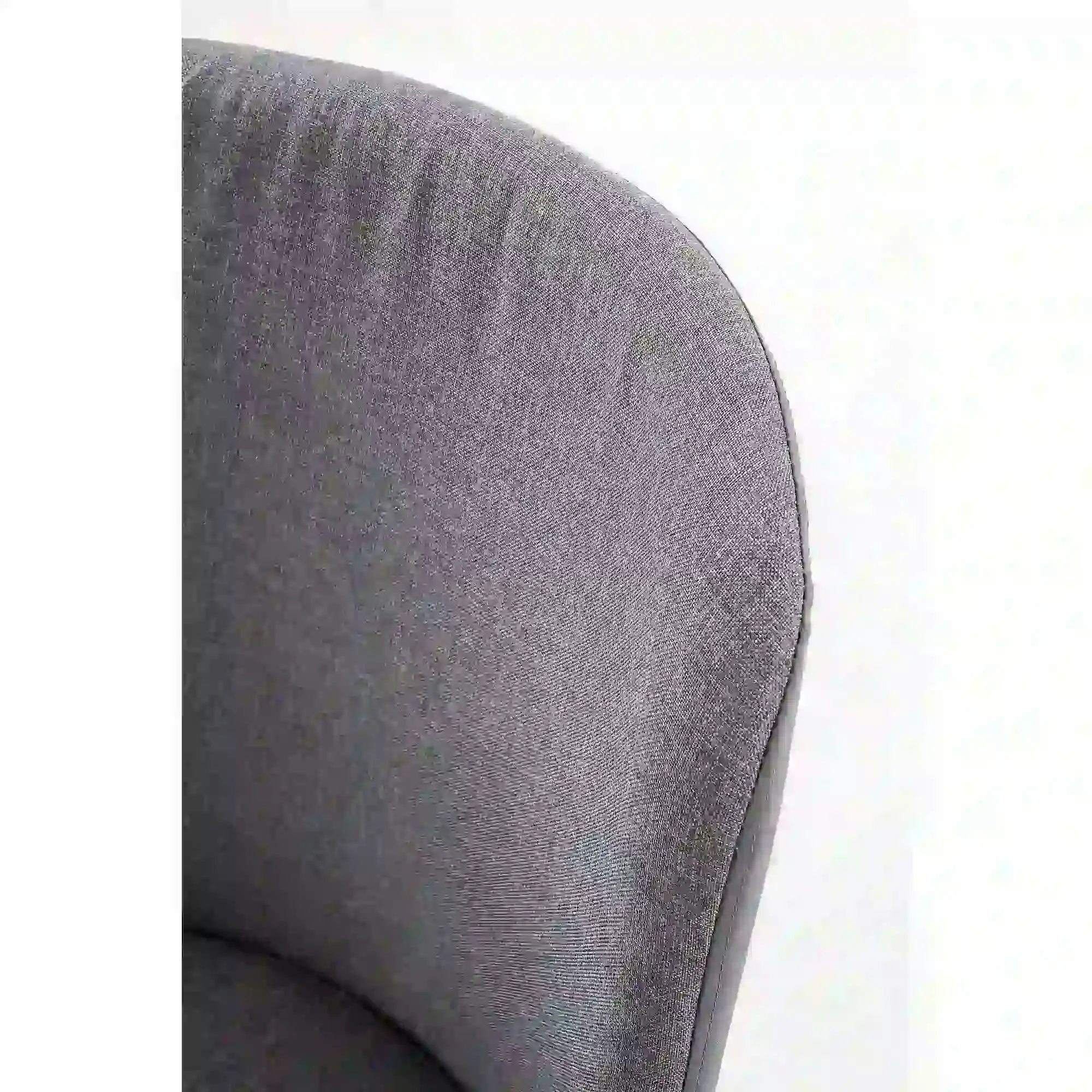 Scaun tapitat K333, gri/negru, stofa clasica/piele ecologica, 49X62X87 CM