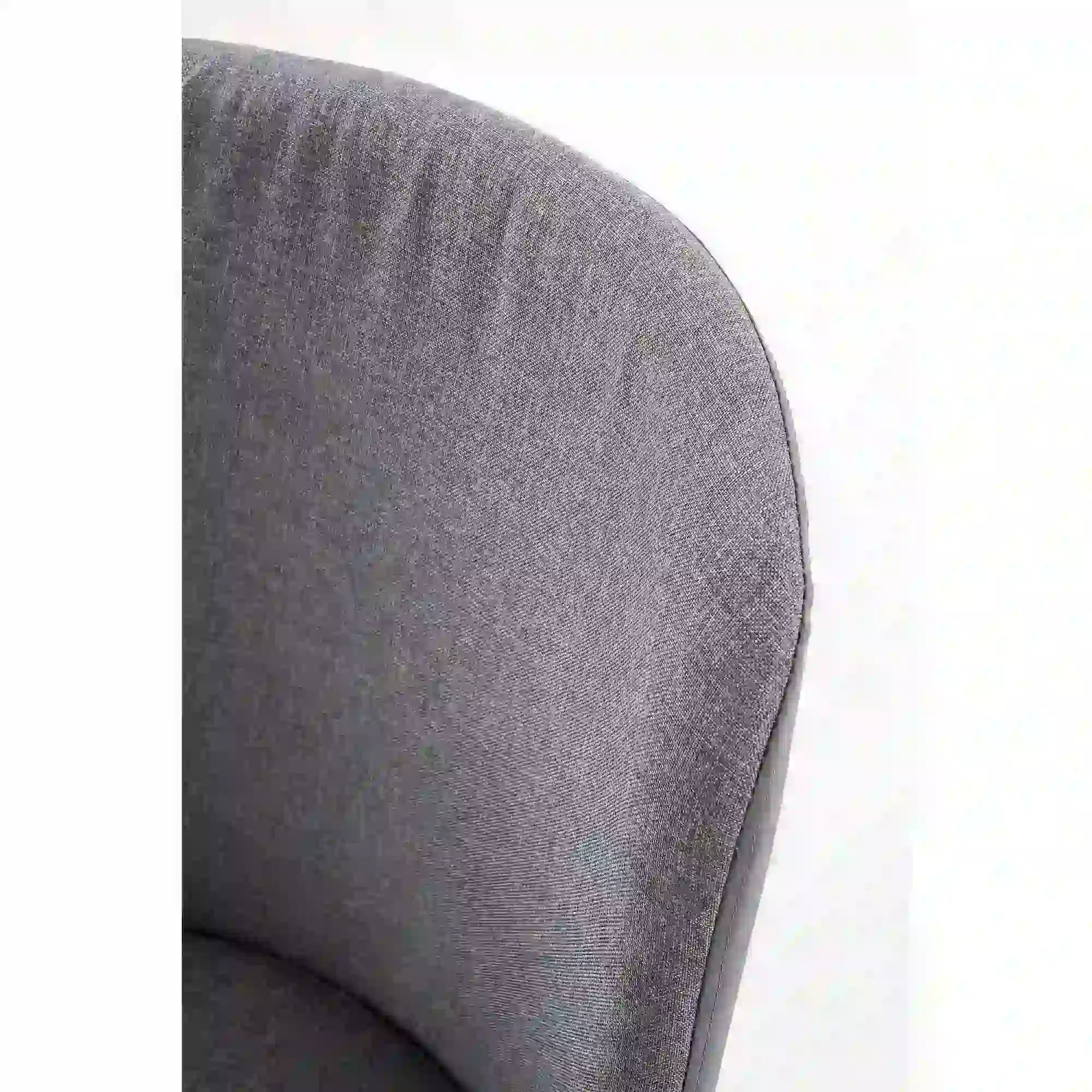Scaun tapitat K333, gri/negru, stofa clasica/piele ecologica, 49X62X87 CM