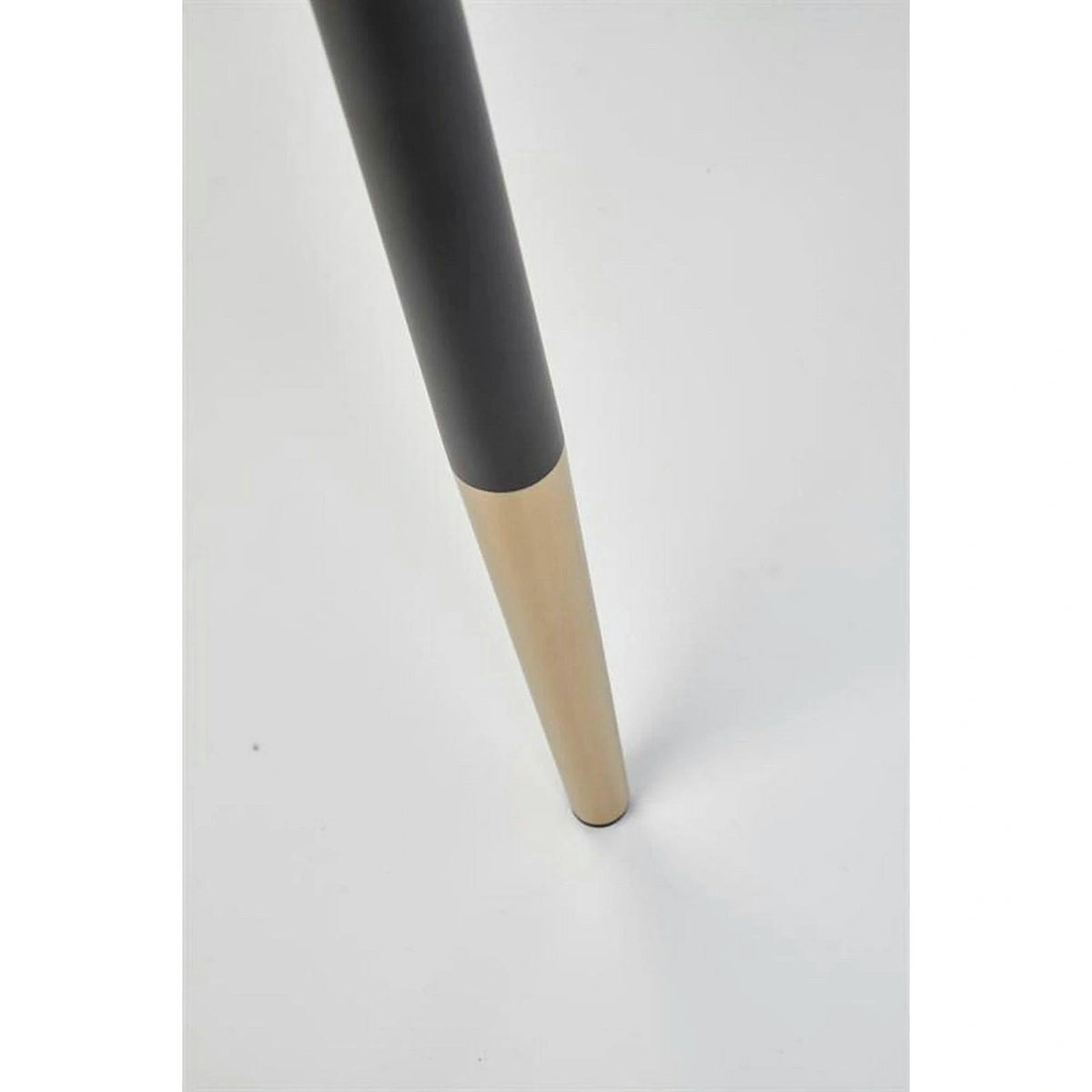 Scaun tapitat K379, rosu/negru, stofa catifelata/metal, 45x48x88 cm