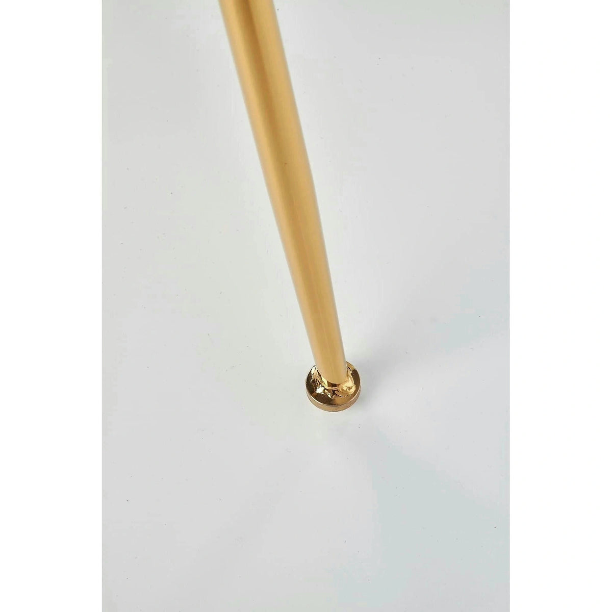 Scaun tapitat K381, gri/auriu, stofa catifelata/metal, 48x58x88 cm