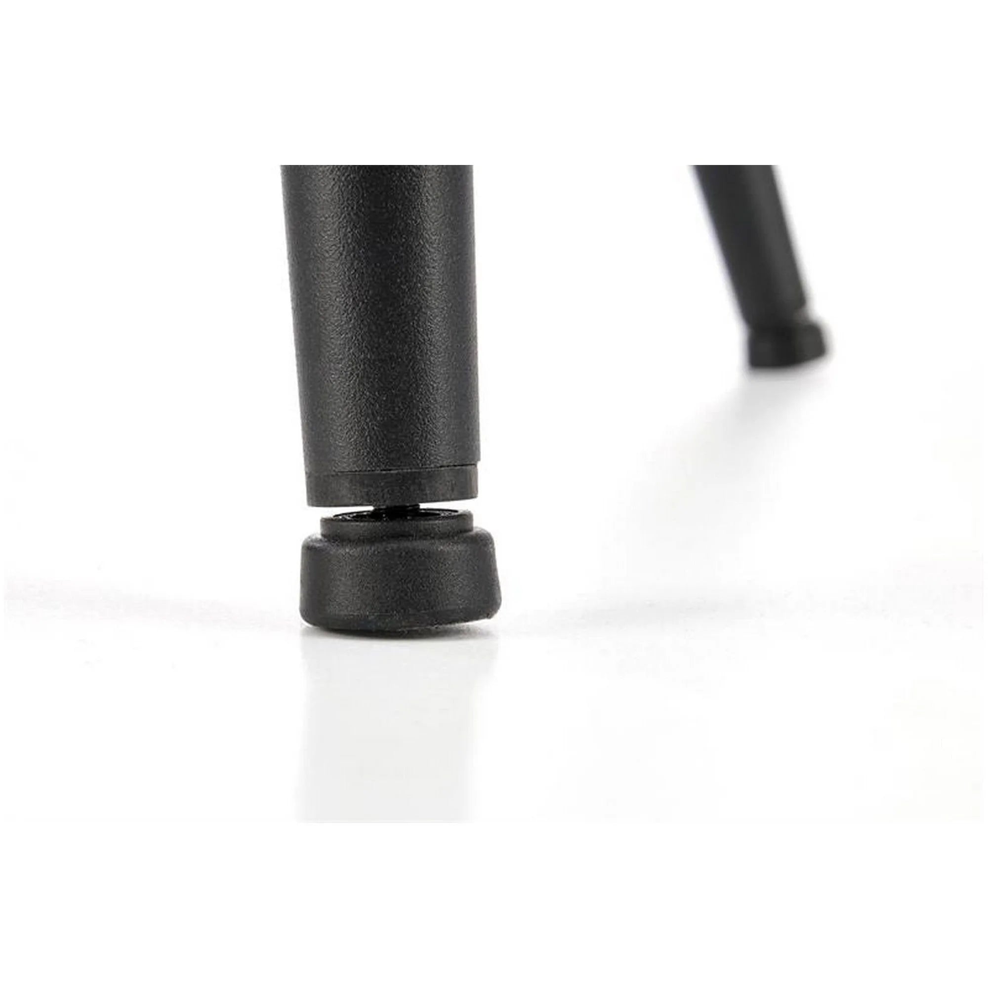 Scaun tapitat K516, bej/negru, stofa clasica/otel, 57x60x79 cm