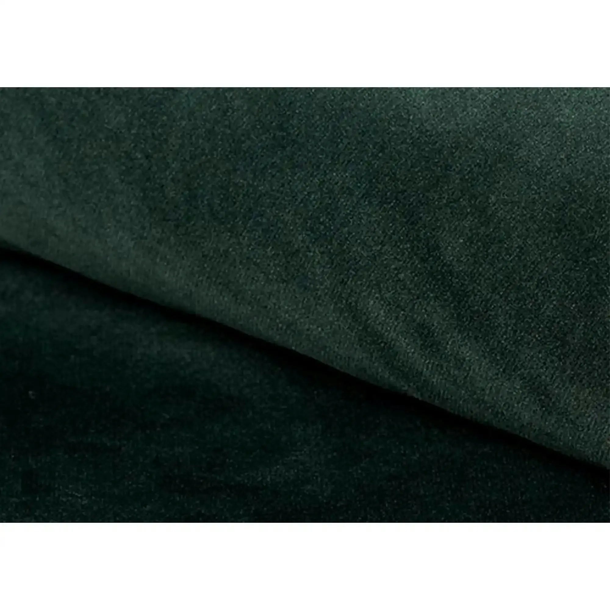 Scaun tapitat PIANO B, verde/negru, stofa catifelata/metal, 47x44x93 cm