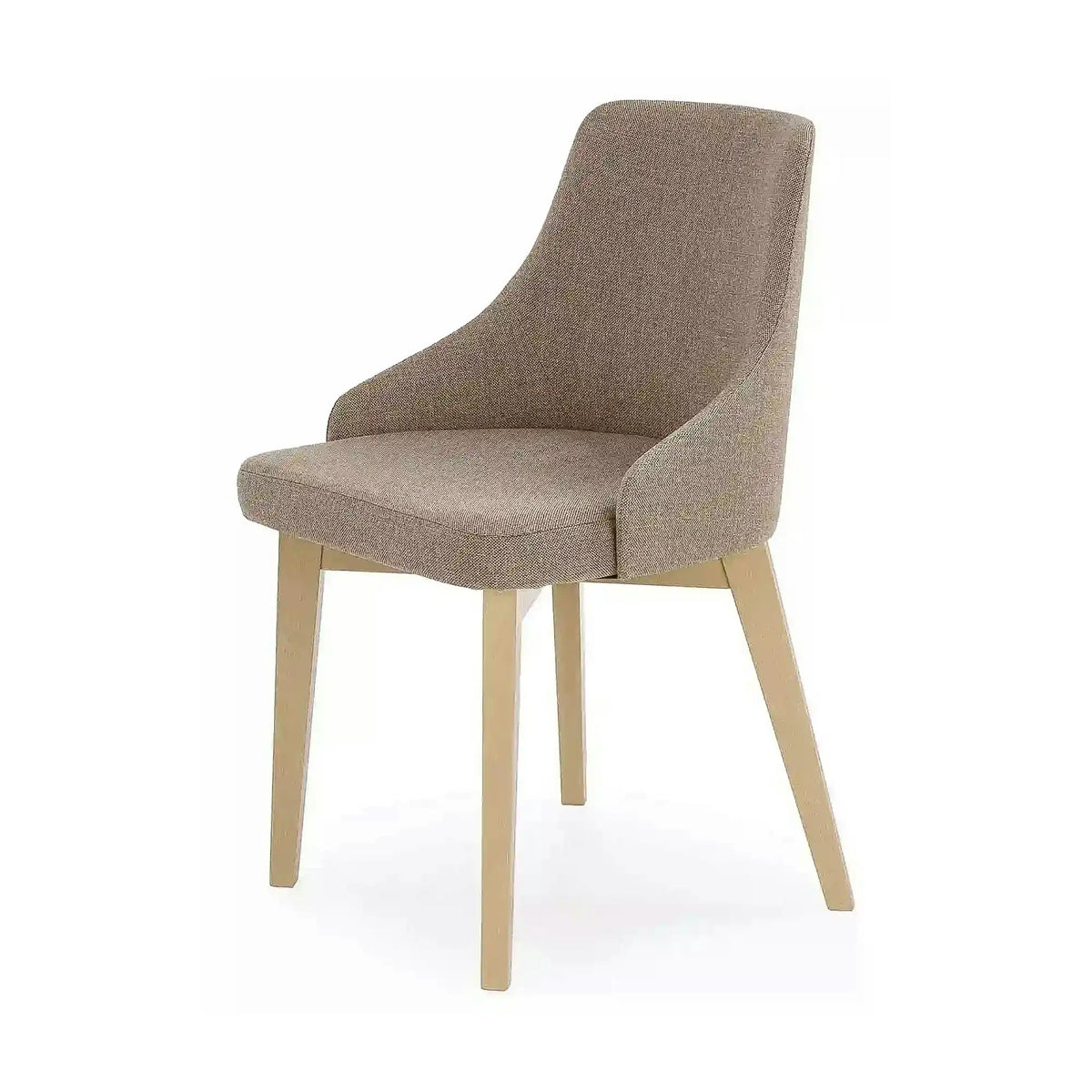 Scaun tapitat stofa bej Toledo, 55X51X82 CM