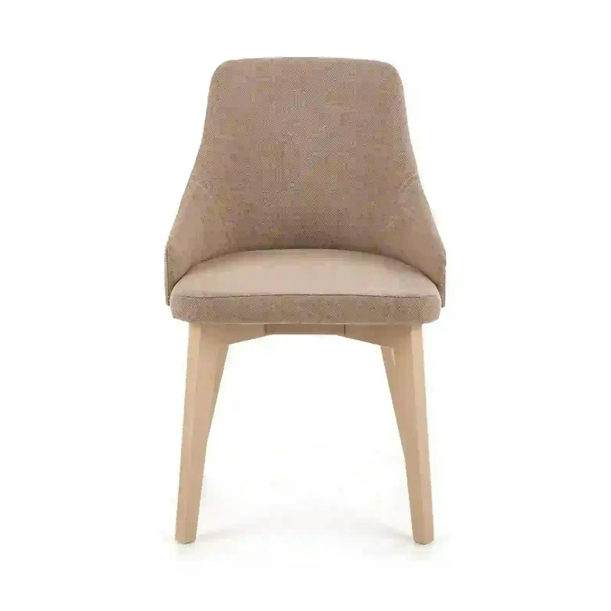 Scaun tapitat stofa bej Toledo, 55X51X82 CM