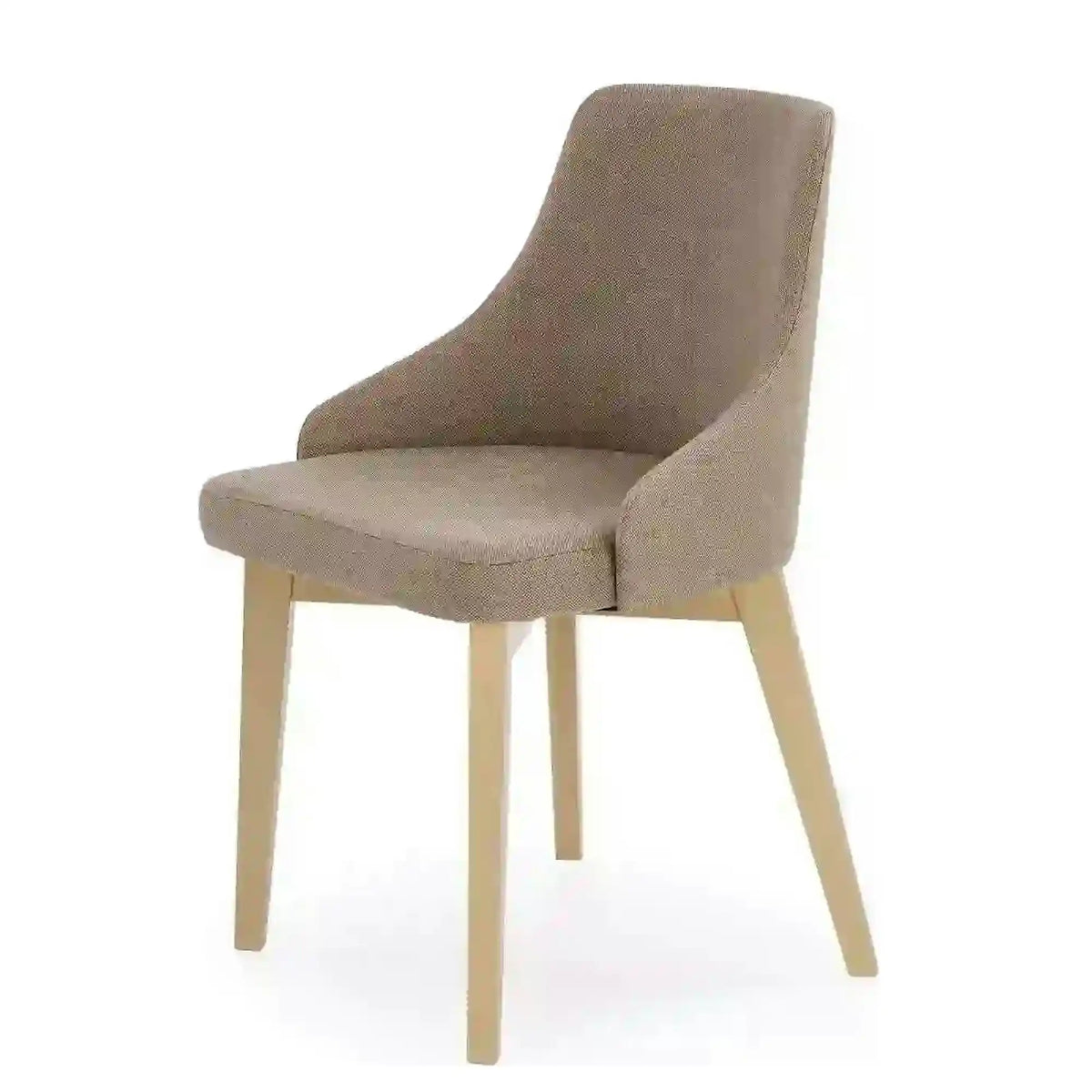Scaun tapitat stofa bej Toledo, 55X51X82 CM