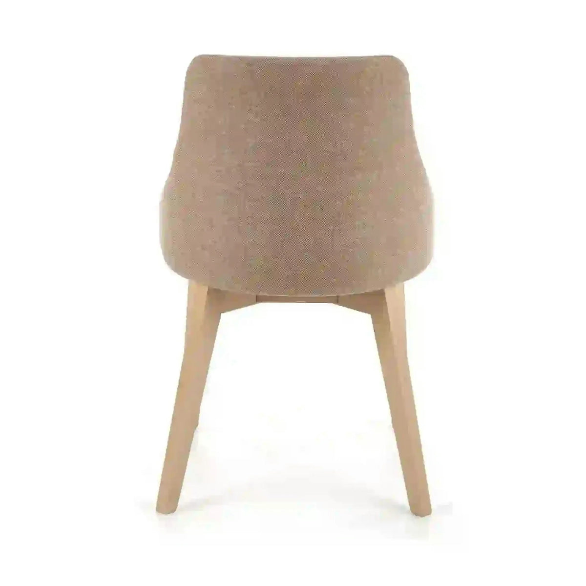 Scaun tapitat stofa bej Toledo, 55X51X82 CM