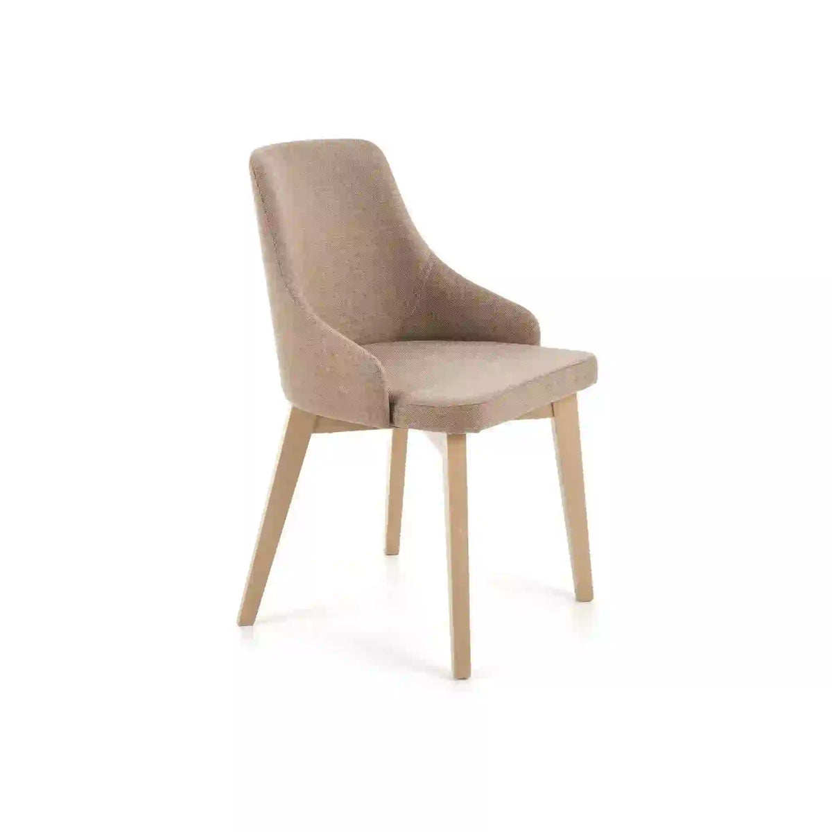 Scaun tapitat stofa bej Toledo, 55X51X82 CM