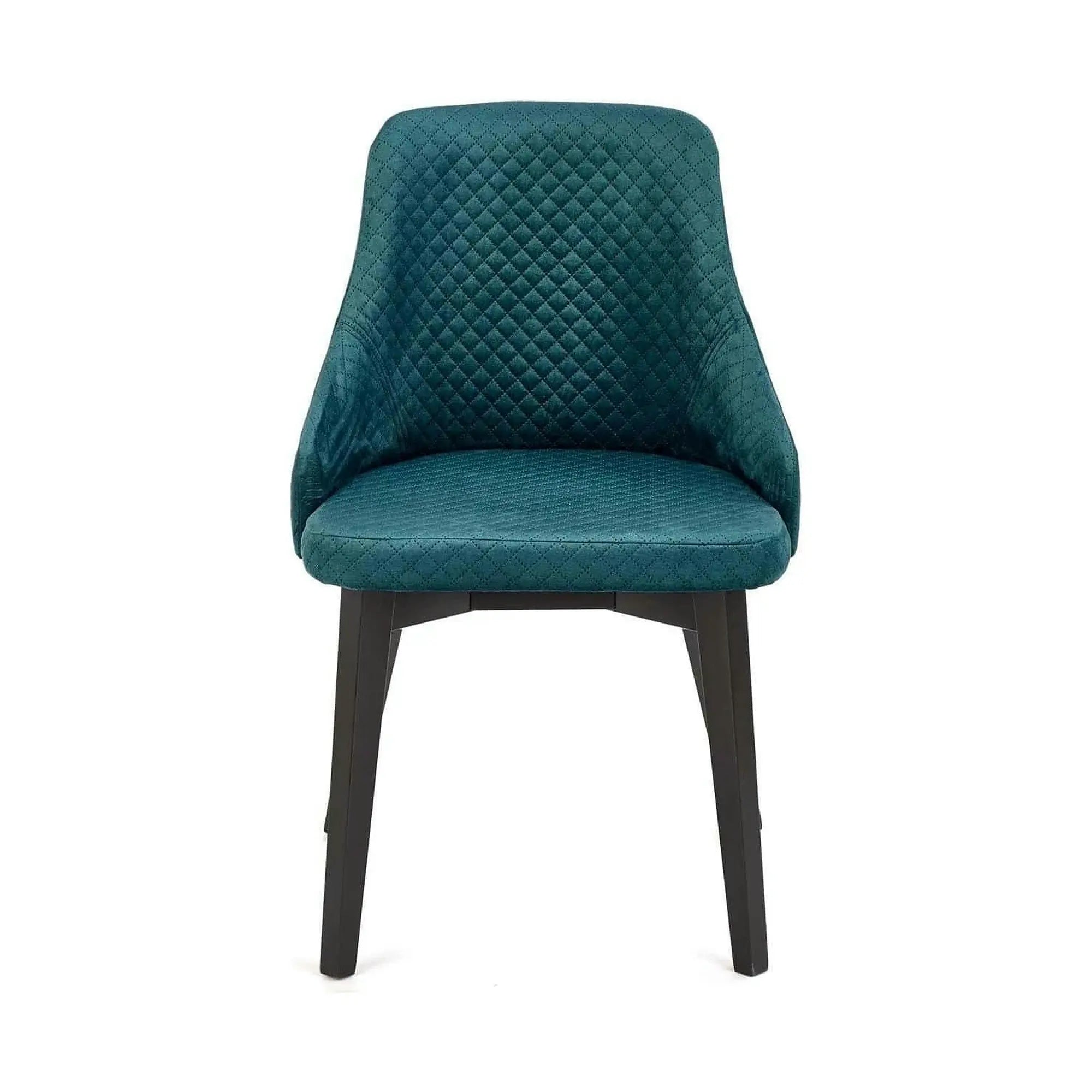 Scaun tapitat TOLEDO 3, verde, 57x56x86 cm